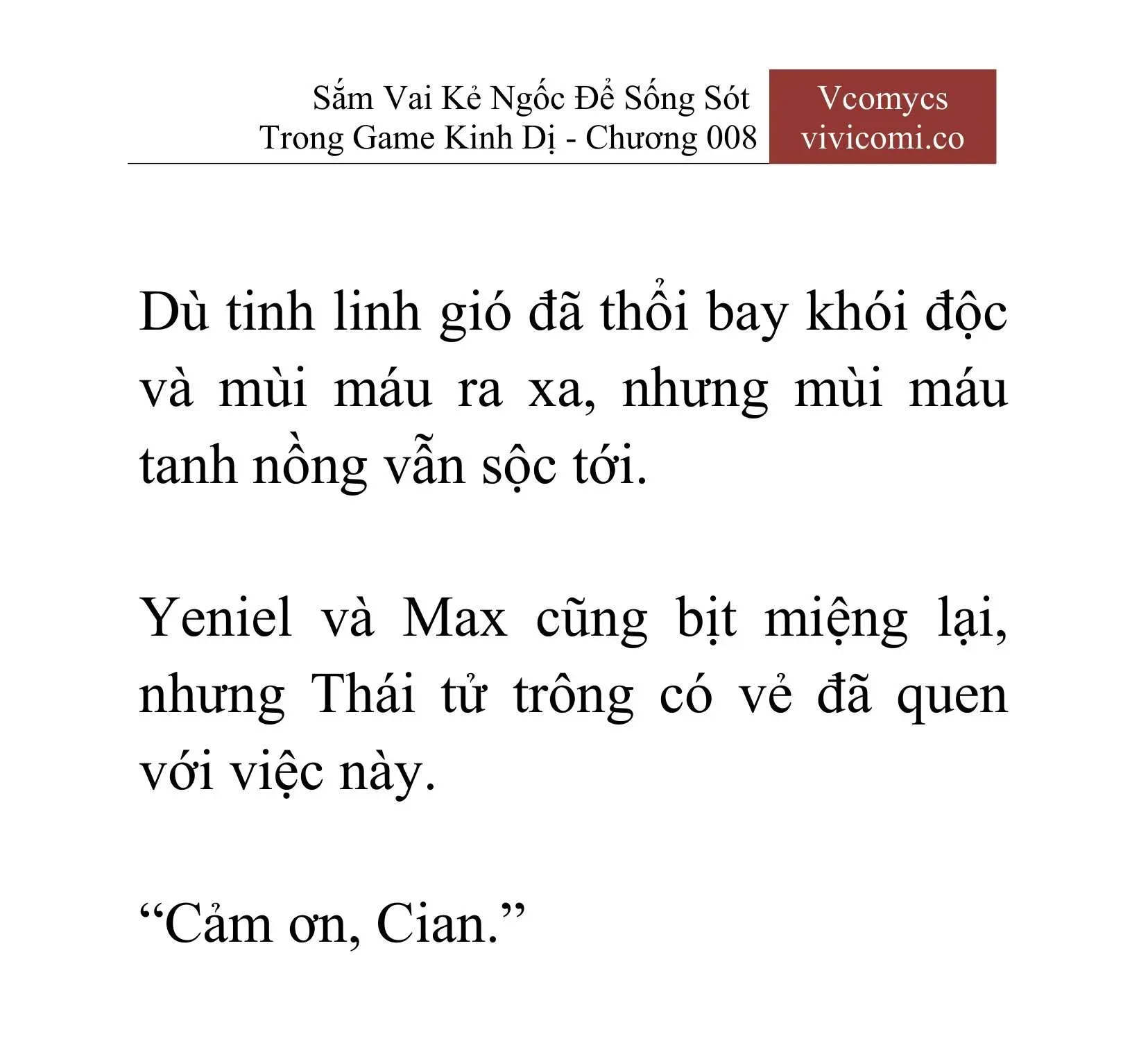 [Novel] Sắm Vai Kẻ Ngốc Để Sống Sót Trong Game Kinh Dị Chapter 8 - 12