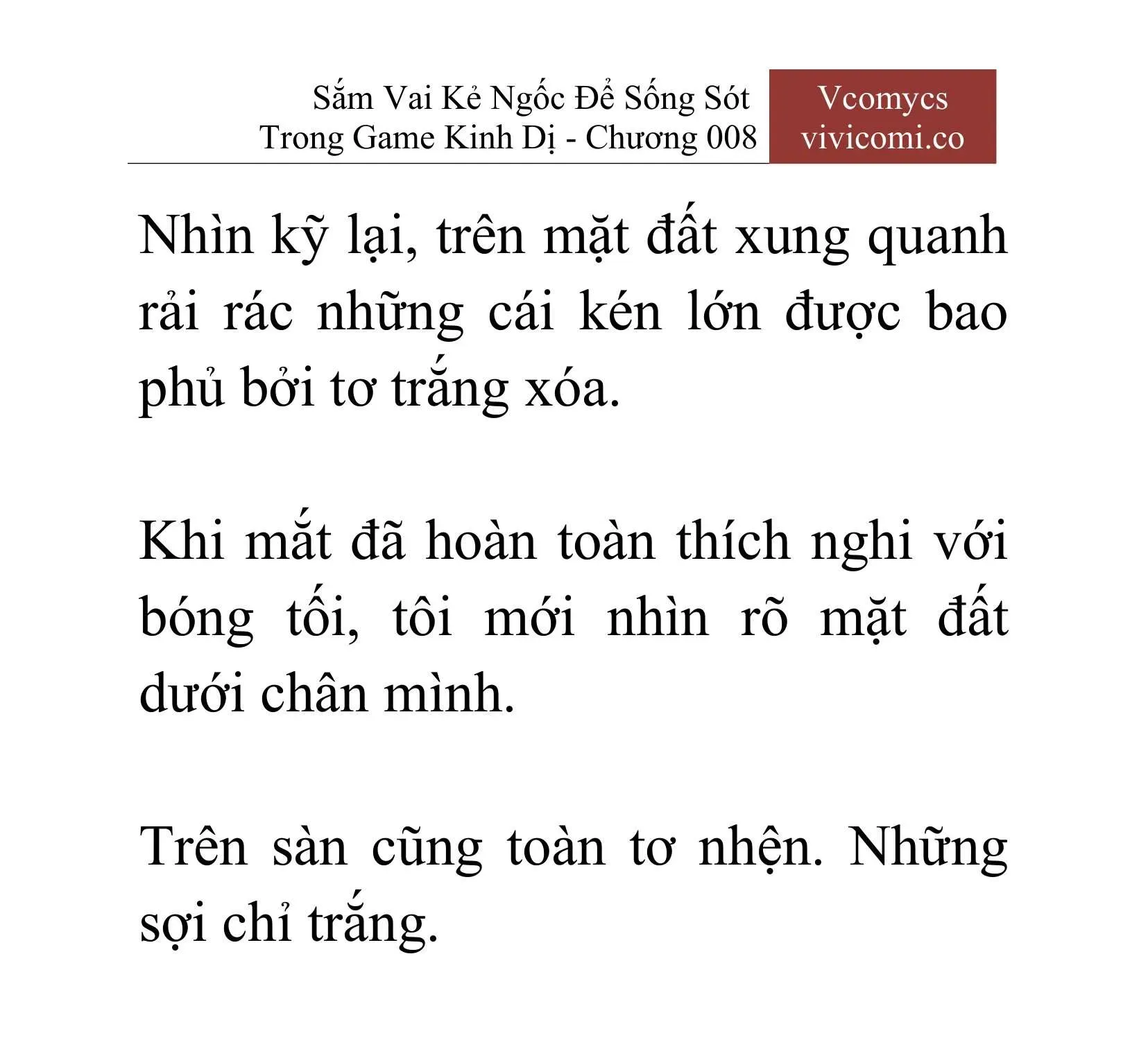 [Novel] Sắm Vai Kẻ Ngốc Để Sống Sót Trong Game Kinh Dị Chapter 8 - 22