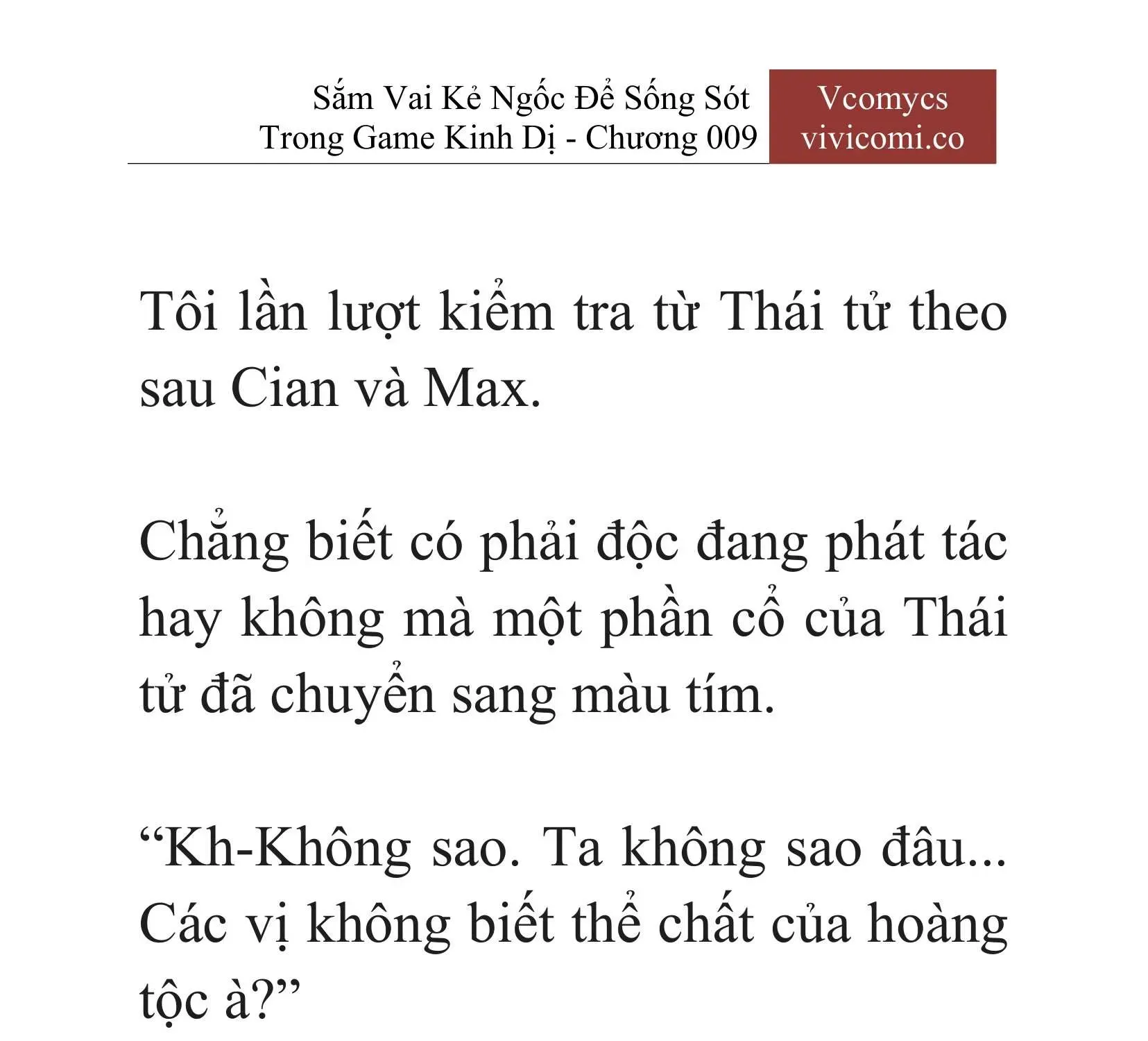 [Novel] Sắm Vai Kẻ Ngốc Để Sống Sót Trong Game Kinh Dị Chapter 9 - 18