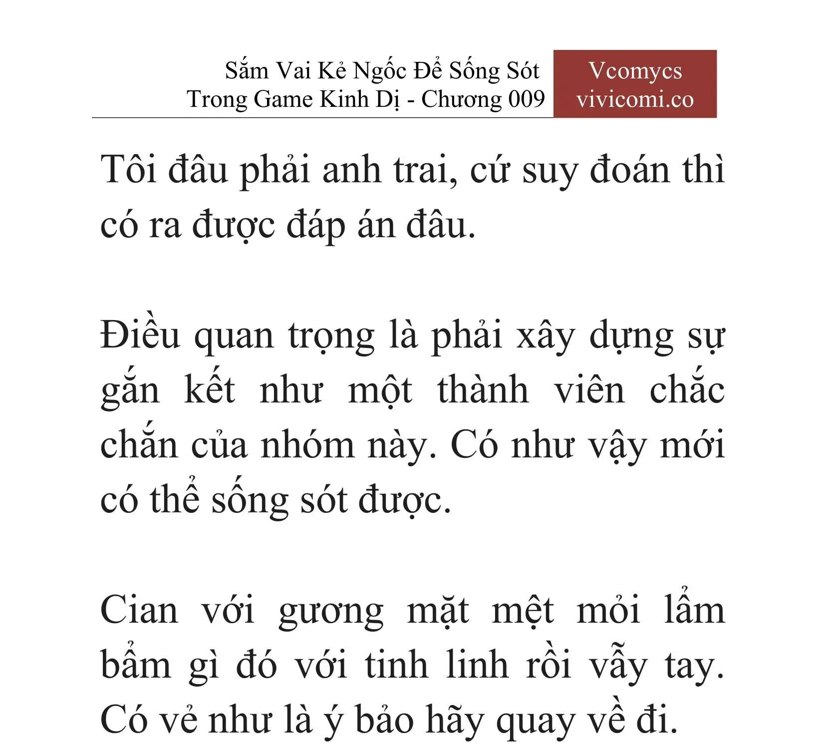 [Novel] Sắm Vai Kẻ Ngốc Để Sống Sót Trong Game Kinh Dị Chapter 9 - 24