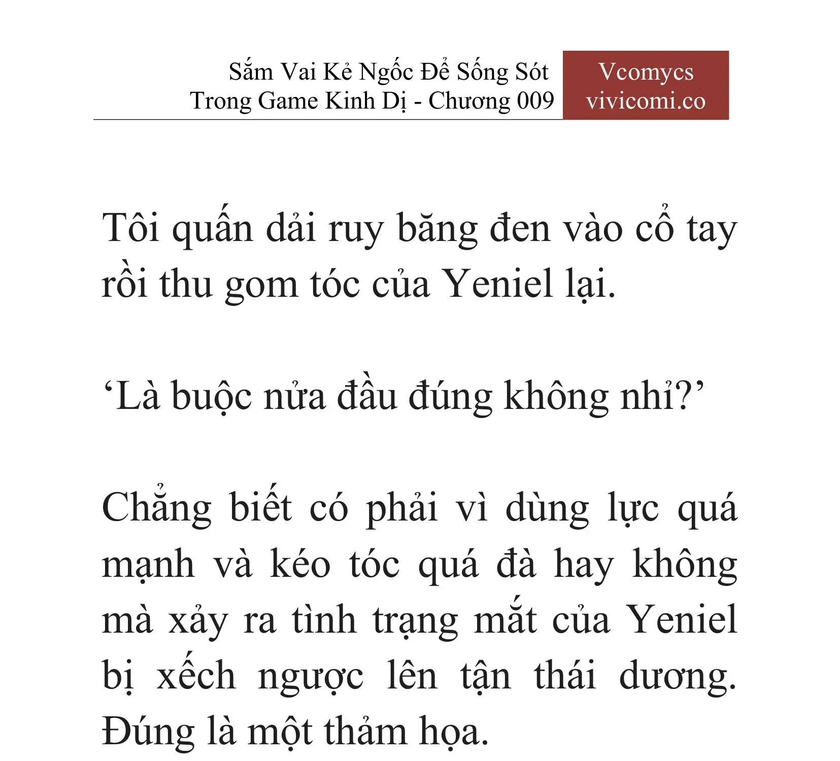 [Novel] Sắm Vai Kẻ Ngốc Để Sống Sót Trong Game Kinh Dị Chapter 9 - 30