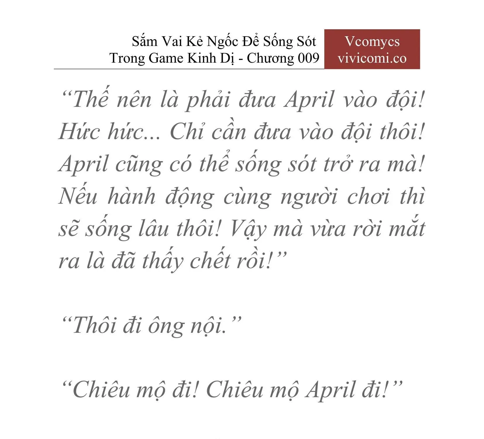[Novel] Sắm Vai Kẻ Ngốc Để Sống Sót Trong Game Kinh Dị Chapter 9 - 40