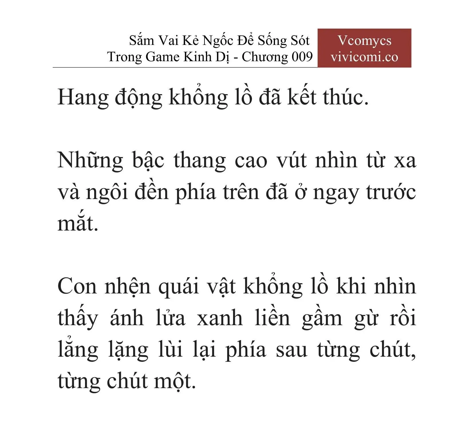 [Novel] Sắm Vai Kẻ Ngốc Để Sống Sót Trong Game Kinh Dị Chapter 9 - 10