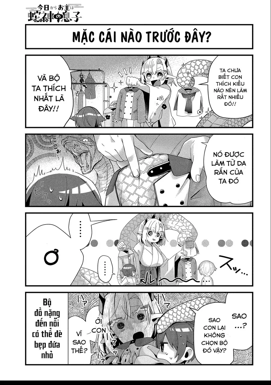 Từ Giờ Làm Con Của Thần Rắn Nhé Chapter 4 - 7
