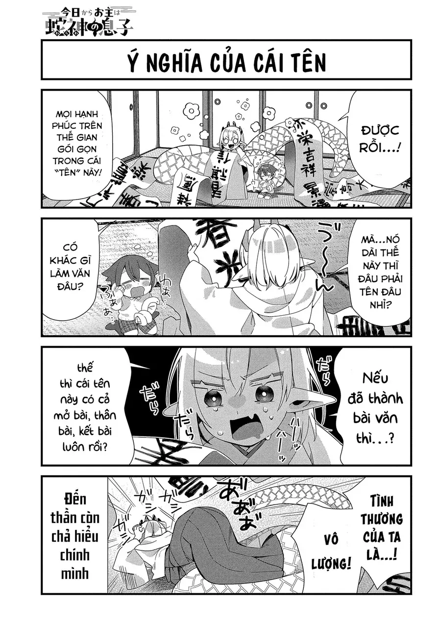 Từ Giờ Làm Con Của Thần Rắn Nhé Chapter 6 - 6