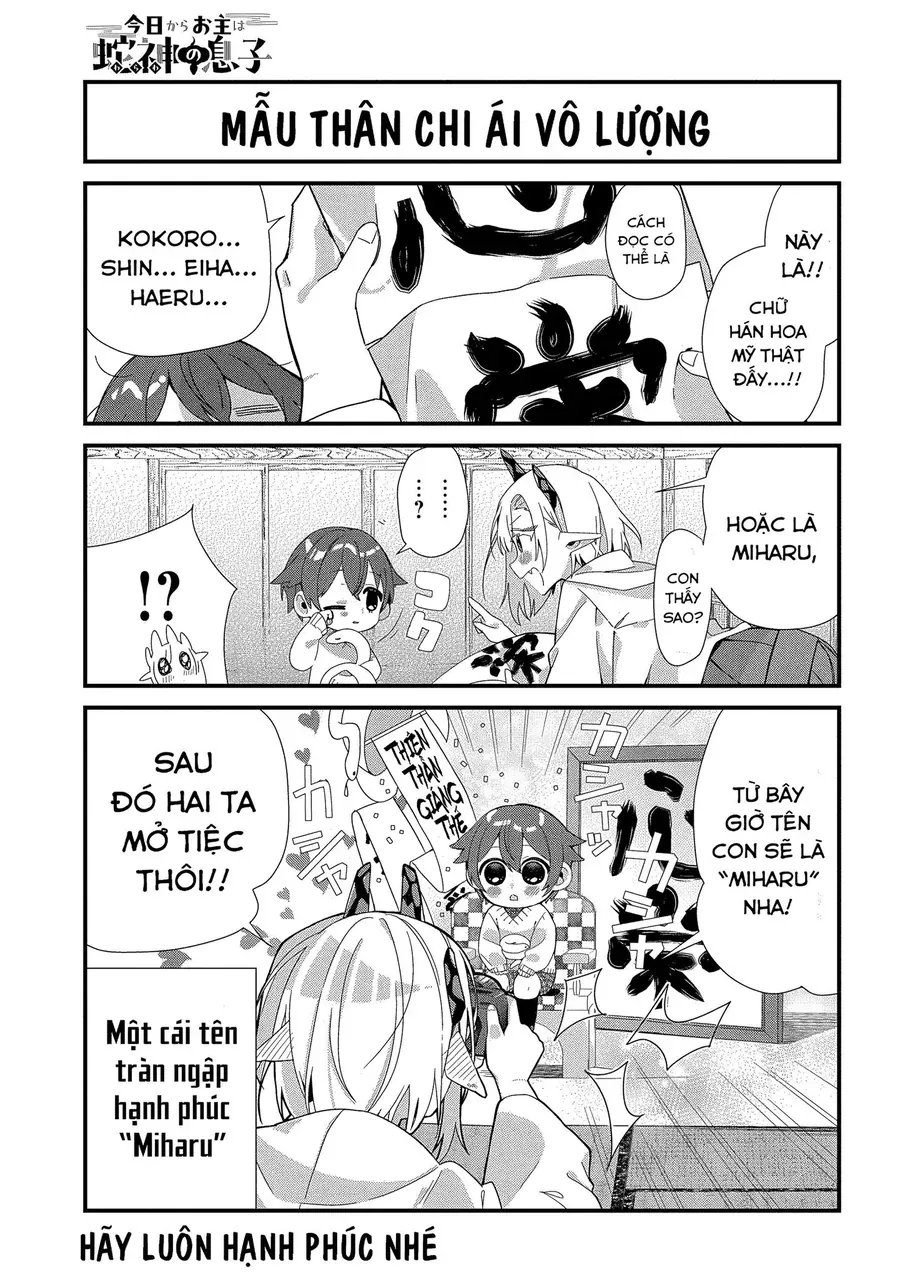 Từ Giờ Làm Con Của Thần Rắn Nhé Chapter 6 - 8