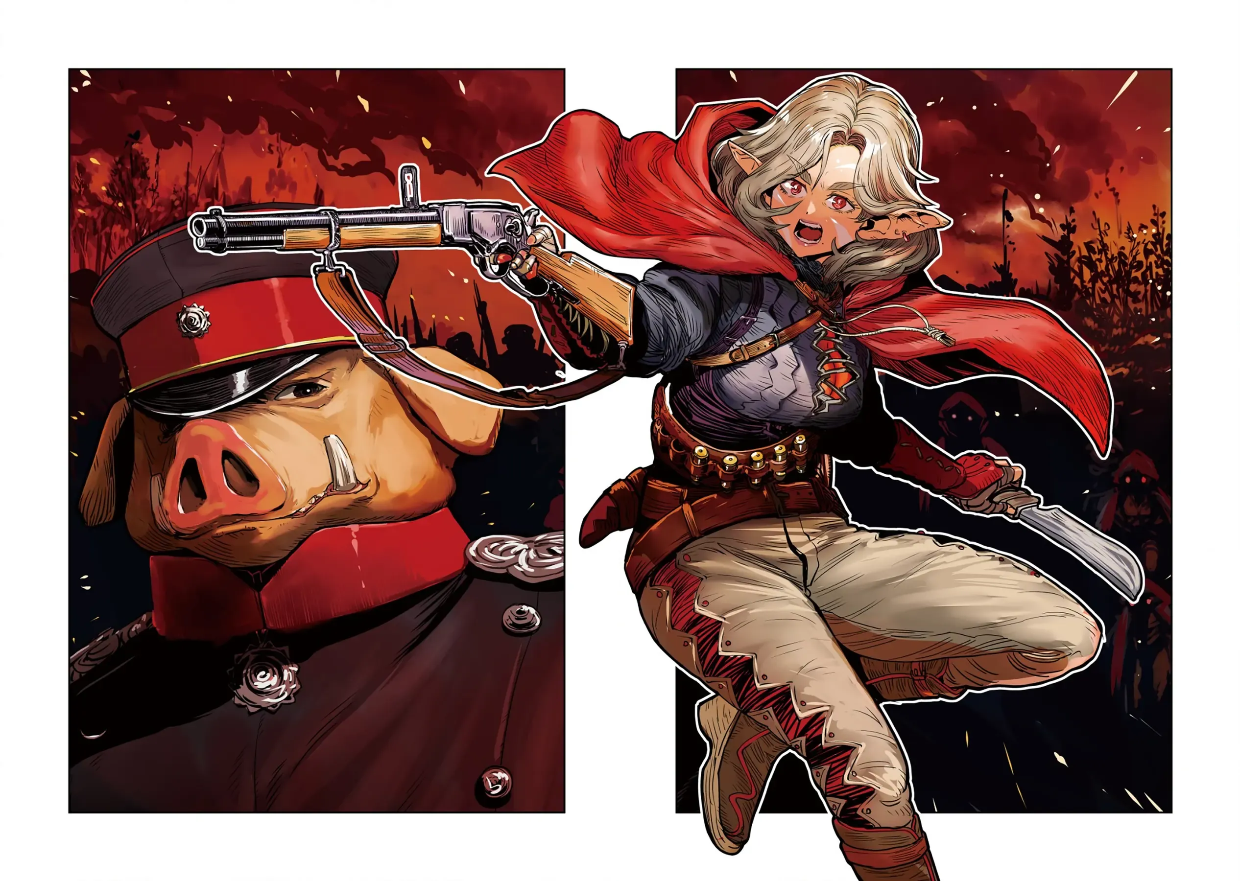 Biên Niên Sử Vương Quốc Orcsen - Vương Quốc Orc Mọi Rợ Đã Thiêu Rụi Vùng Đất Tiên Tộc Hiền Hòa Như Thế Nào? Chapter 1 - 5