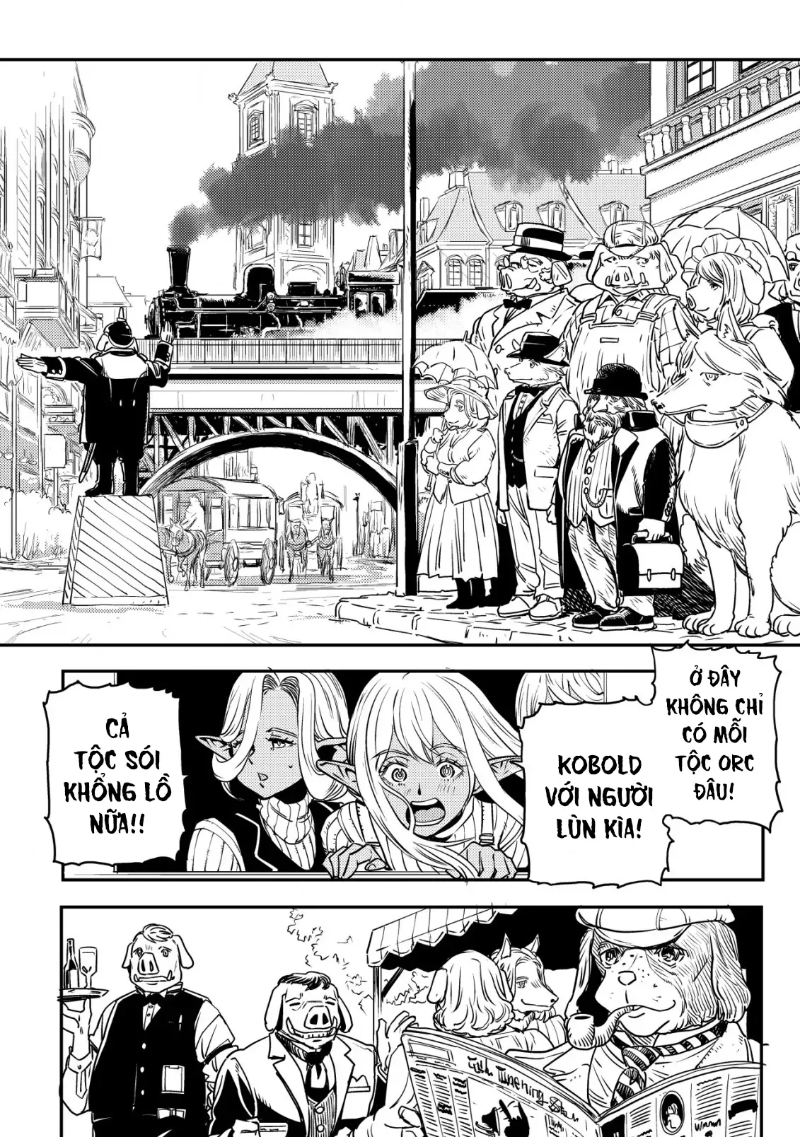 Biên Niên Sử Vương Quốc Orcsen - Vương Quốc Orc Mọi Rợ Đã Thiêu Rụi Vùng Đất Tiên Tộc Hiền Hòa Như Thế Nào? Chapter 2 - 13