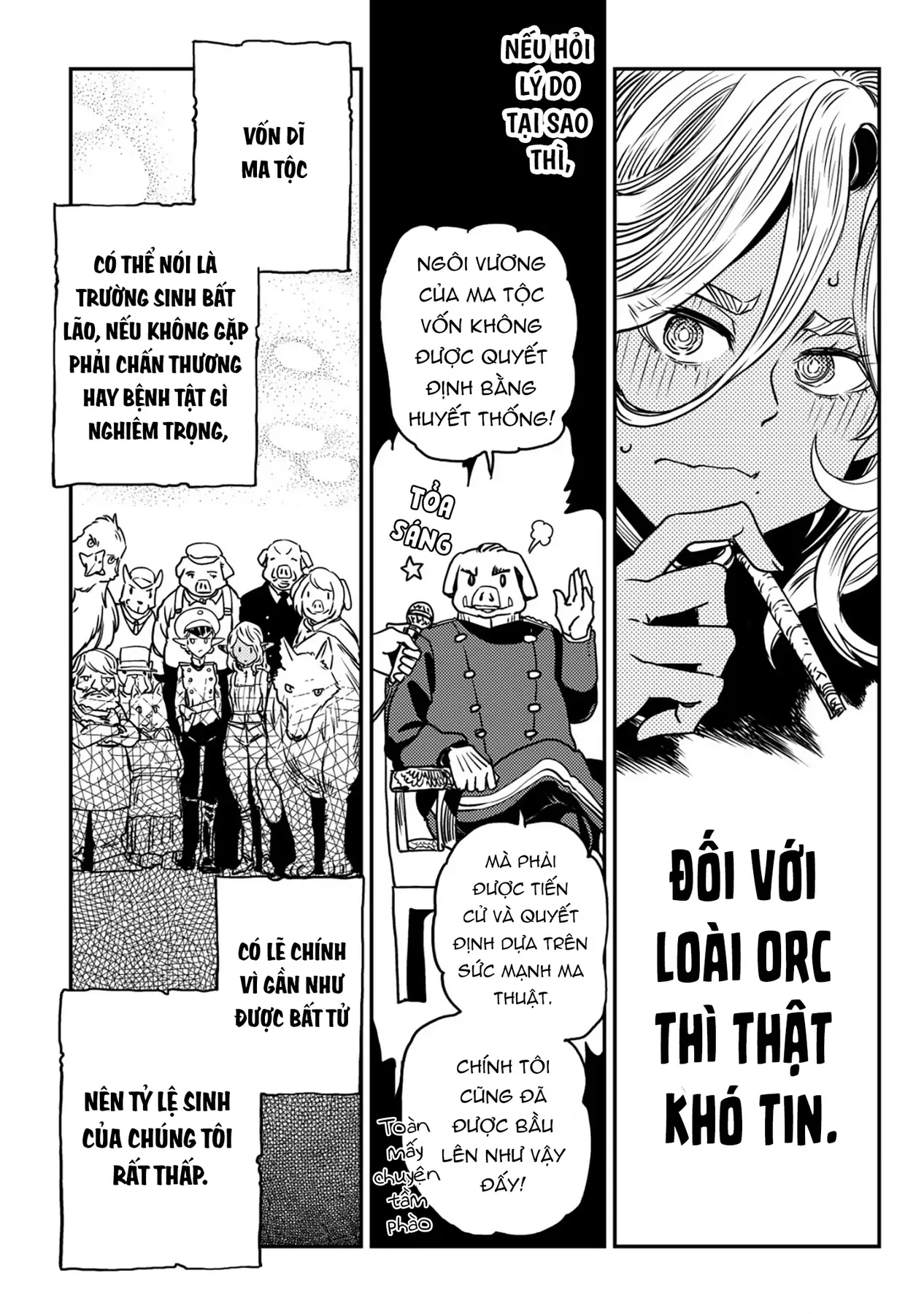 Biên Niên Sử Vương Quốc Orcsen - Vương Quốc Orc Mọi Rợ Đã Thiêu Rụi Vùng Đất Tiên Tộc Hiền Hòa Như Thế Nào? Chapter 2 - 52
