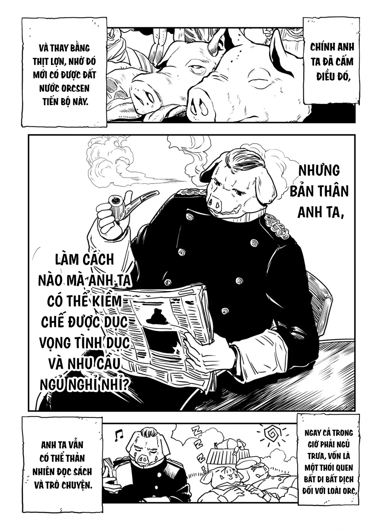 Biên Niên Sử Vương Quốc Orcsen - Vương Quốc Orc Mọi Rợ Đã Thiêu Rụi Vùng Đất Tiên Tộc Hiền Hòa Như Thế Nào? Chapter 2 - 56