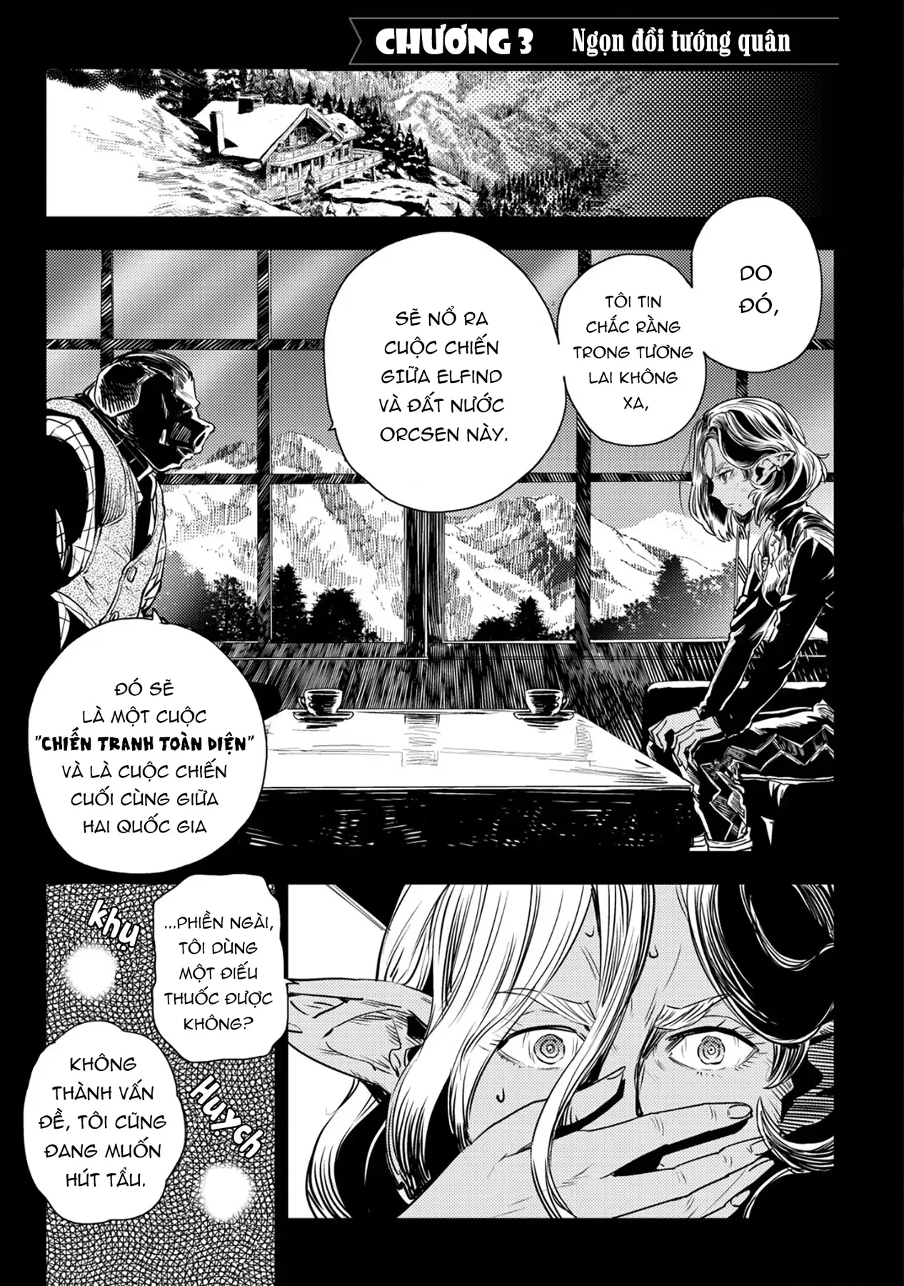 Biên Niên Sử Vương Quốc Orcsen - Vương Quốc Orc Mọi Rợ Đã Thiêu Rụi Vùng Đất Tiên Tộc Hiền Hòa Như Thế Nào? Chapter 3 - 3