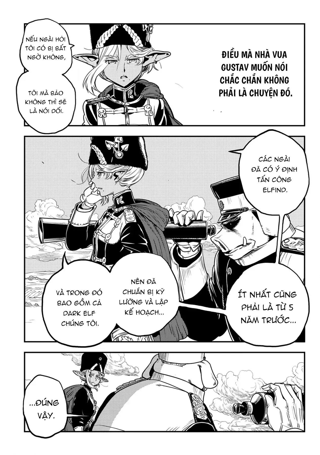 Biên Niên Sử Vương Quốc Orcsen - Vương Quốc Orc Mọi Rợ Đã Thiêu Rụi Vùng Đất Tiên Tộc Hiền Hòa Như Thế Nào? Chapter 3 - 47