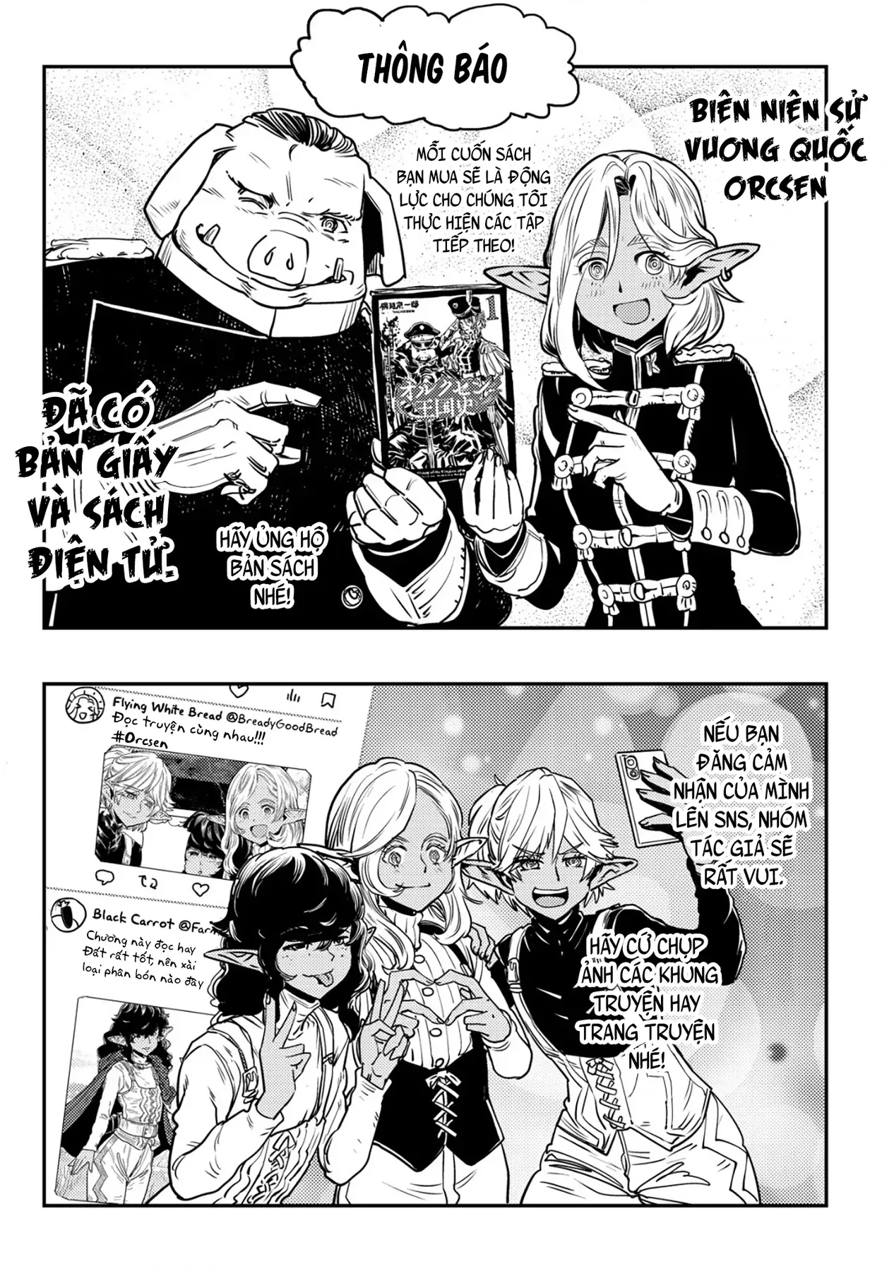 Biên Niên Sử Vương Quốc Orcsen - Vương Quốc Orc Mọi Rợ Đã Thiêu Rụi Vùng Đất Tiên Tộc Hiền Hòa Như Thế Nào? Chapter 3 - 56