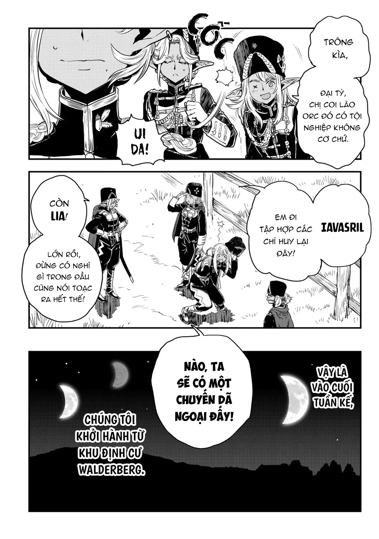 Biên Niên Sử Vương Quốc Orcsen - Vương Quốc Orc Mọi Rợ Đã Thiêu Rụi Vùng Đất Tiên Tộc Hiền Hòa Như Thế Nào? Chapter 3 - 10