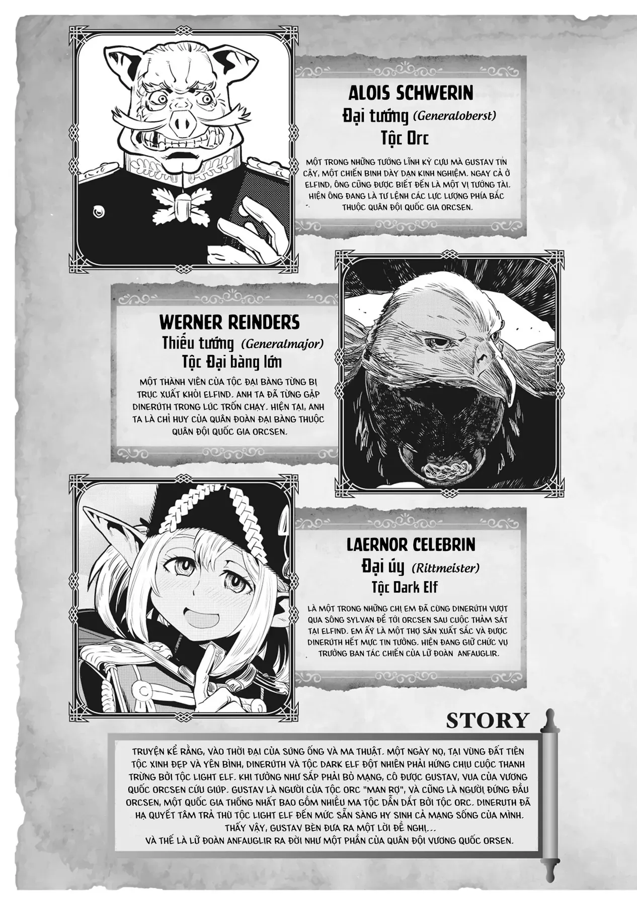 Biên Niên Sử Vương Quốc Orcsen - Vương Quốc Orc Mọi Rợ Đã Thiêu Rụi Vùng Đất Tiên Tộc Hiền Hòa Như Thế Nào? Chapter 4 - 4