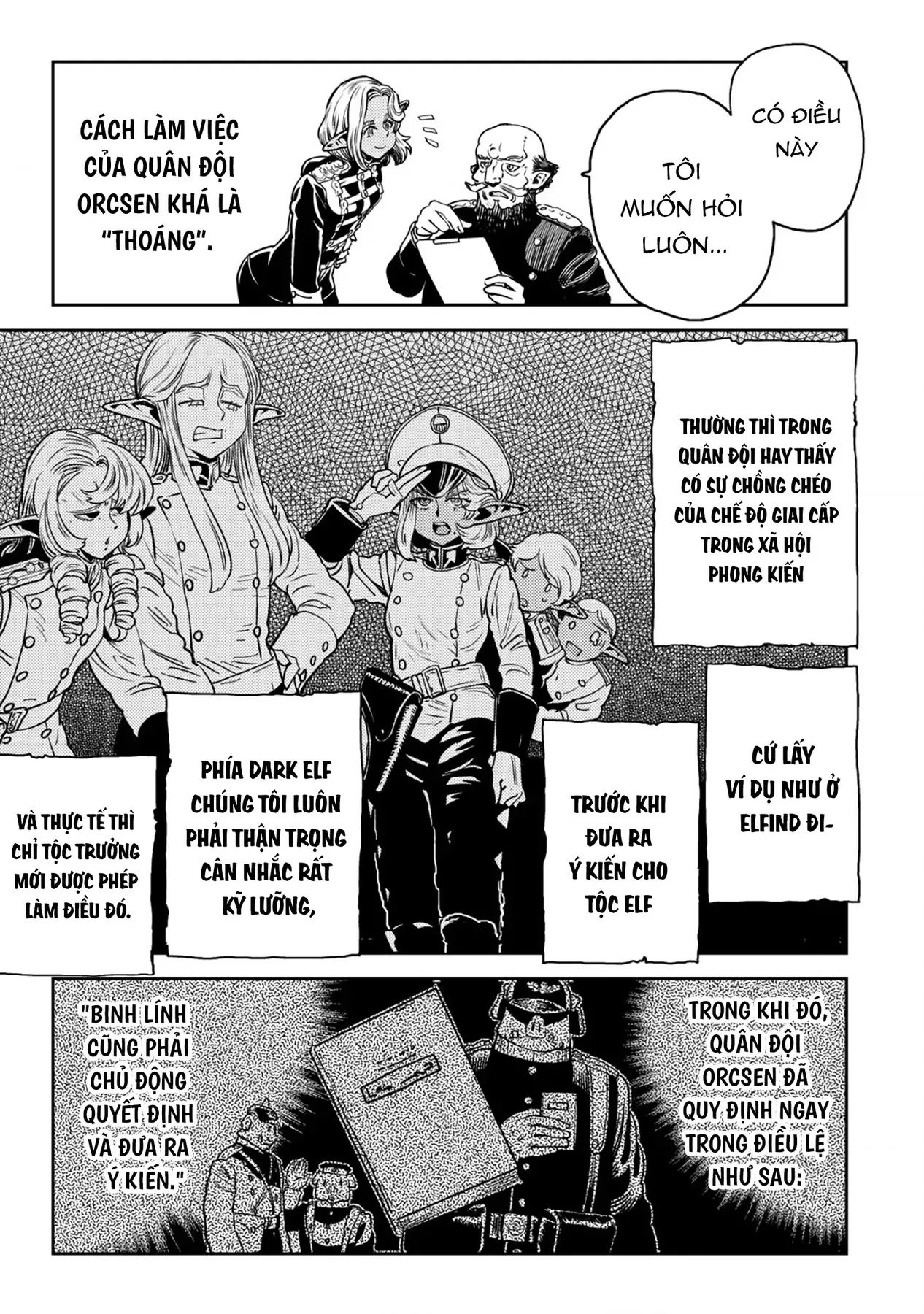 Biên Niên Sử Vương Quốc Orcsen - Vương Quốc Orc Mọi Rợ Đã Thiêu Rụi Vùng Đất Tiên Tộc Hiền Hòa Như Thế Nào? Chapter 4 - 41