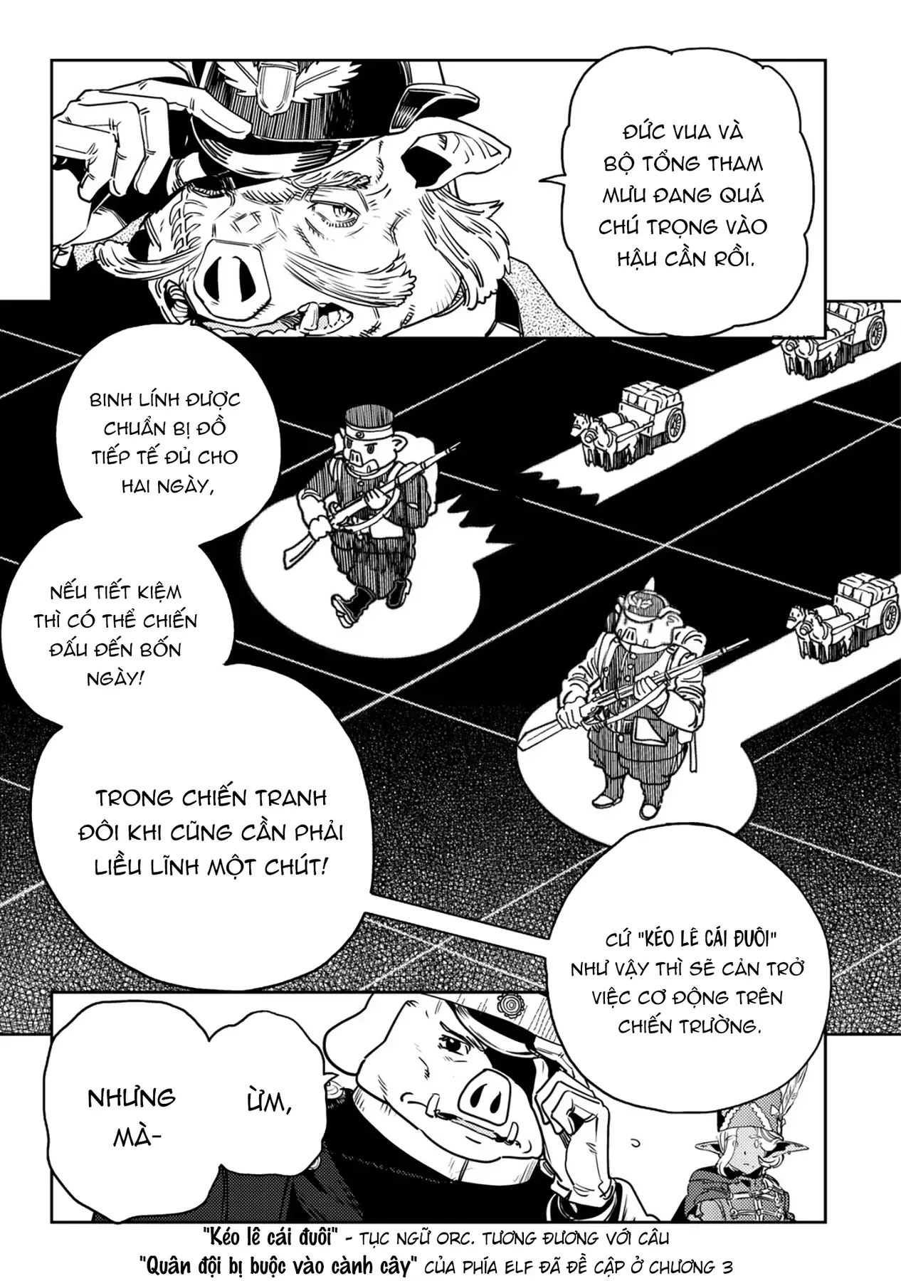 Biên Niên Sử Vương Quốc Orcsen - Vương Quốc Orc Mọi Rợ Đã Thiêu Rụi Vùng Đất Tiên Tộc Hiền Hòa Như Thế Nào? Chapter 4 - 65