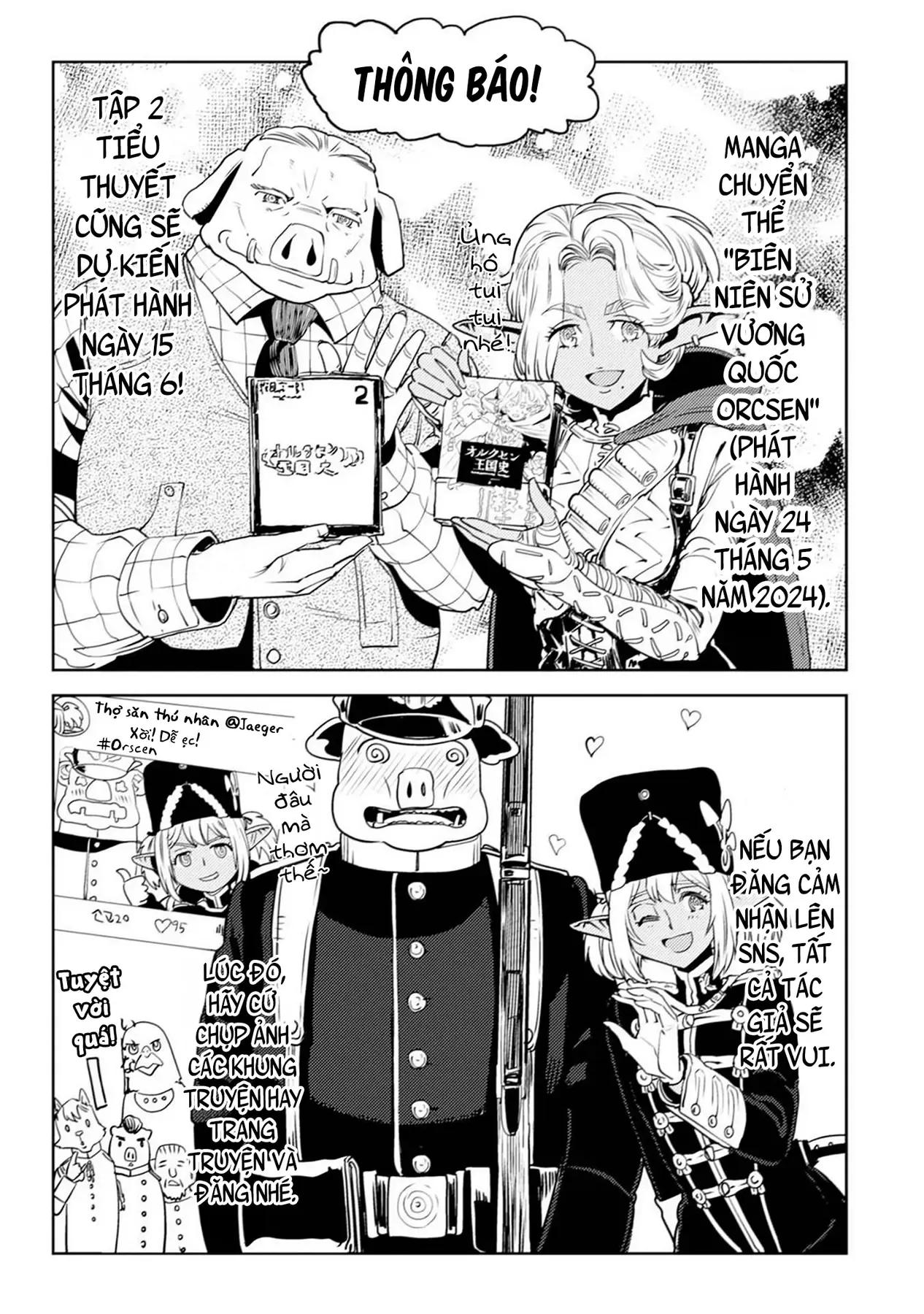 Biên Niên Sử Vương Quốc Orcsen - Vương Quốc Orc Mọi Rợ Đã Thiêu Rụi Vùng Đất Tiên Tộc Hiền Hòa Như Thế Nào? Chapter 4 - 67