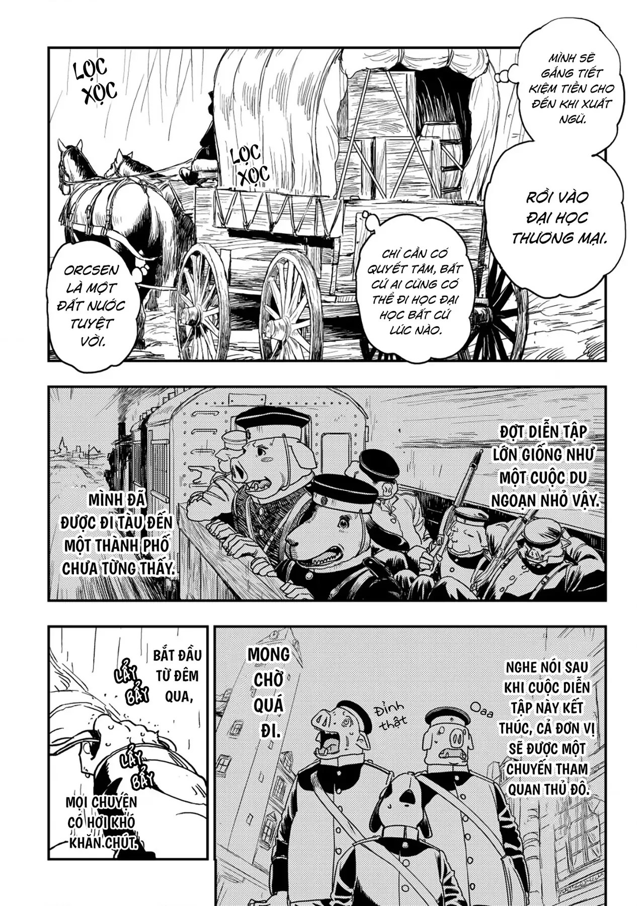 Biên Niên Sử Vương Quốc Orcsen - Vương Quốc Orc Mọi Rợ Đã Thiêu Rụi Vùng Đất Tiên Tộc Hiền Hòa Như Thế Nào? Chapter 5 - 20