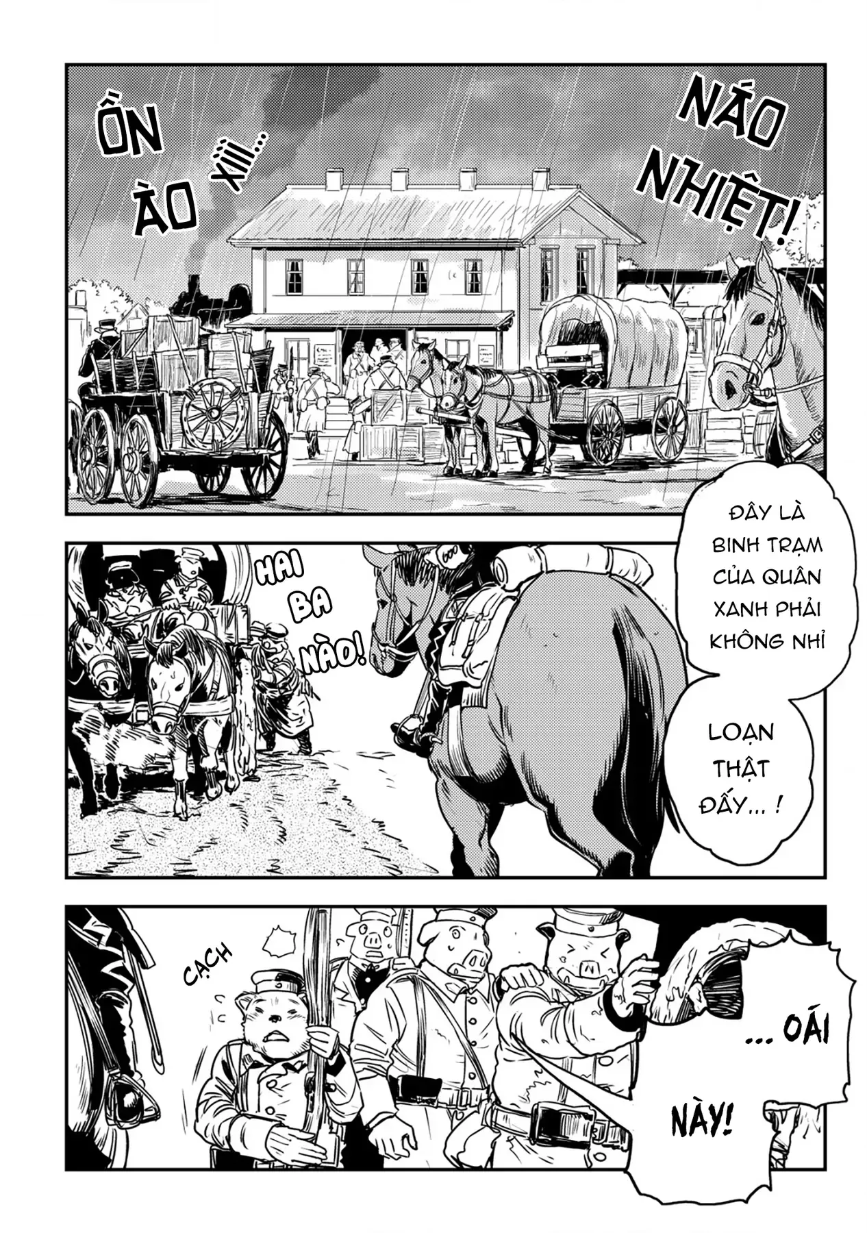 Biên Niên Sử Vương Quốc Orcsen - Vương Quốc Orc Mọi Rợ Đã Thiêu Rụi Vùng Đất Tiên Tộc Hiền Hòa Như Thế Nào? Chapter 5 - 4