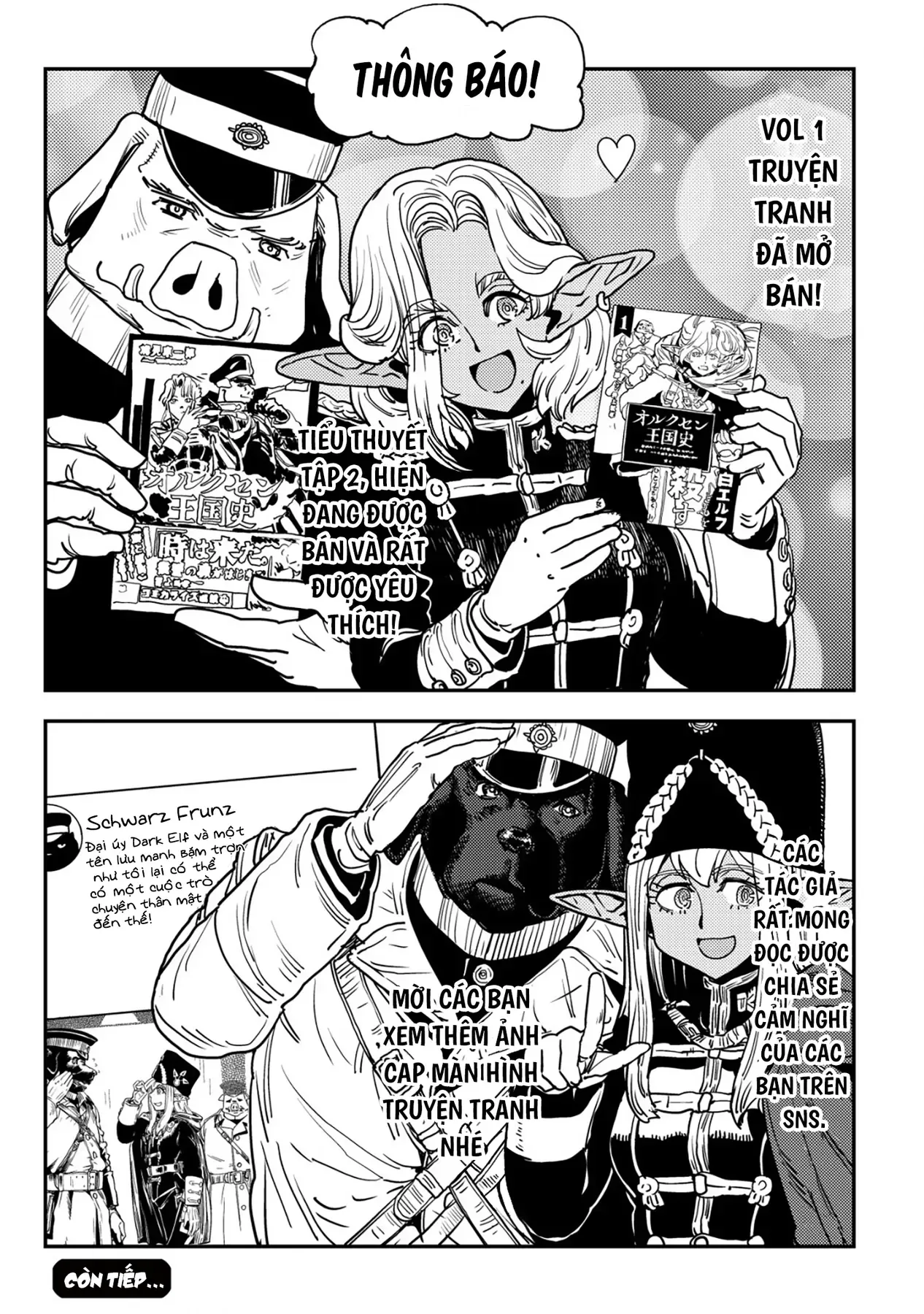 Biên Niên Sử Vương Quốc Orcsen - Vương Quốc Orc Mọi Rợ Đã Thiêu Rụi Vùng Đất Tiên Tộc Hiền Hòa Như Thế Nào? Chapter 6 - 53