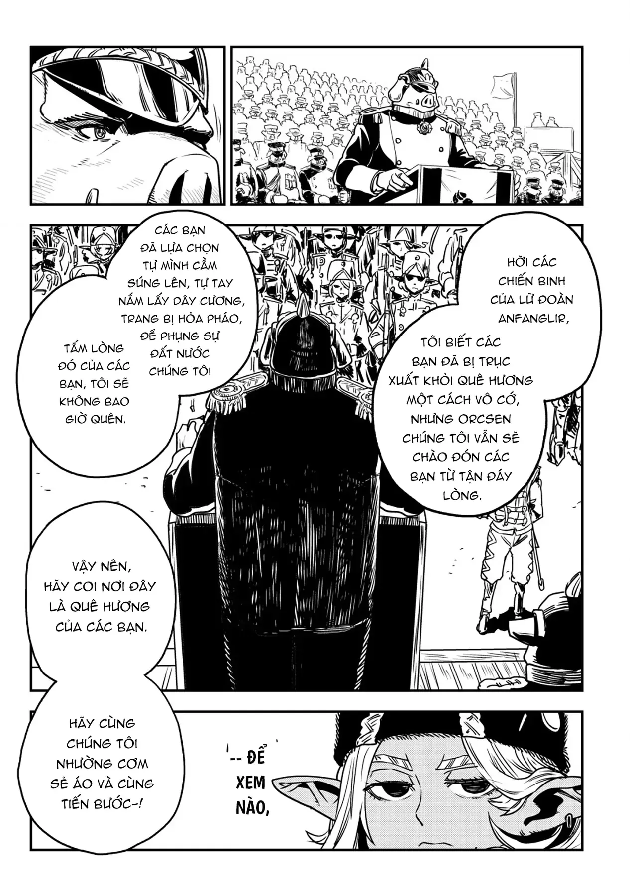 Biên Niên Sử Vương Quốc Orcsen - Vương Quốc Orc Mọi Rợ Đã Thiêu Rụi Vùng Đất Tiên Tộc Hiền Hòa Như Thế Nào? Chapter 8 - 22