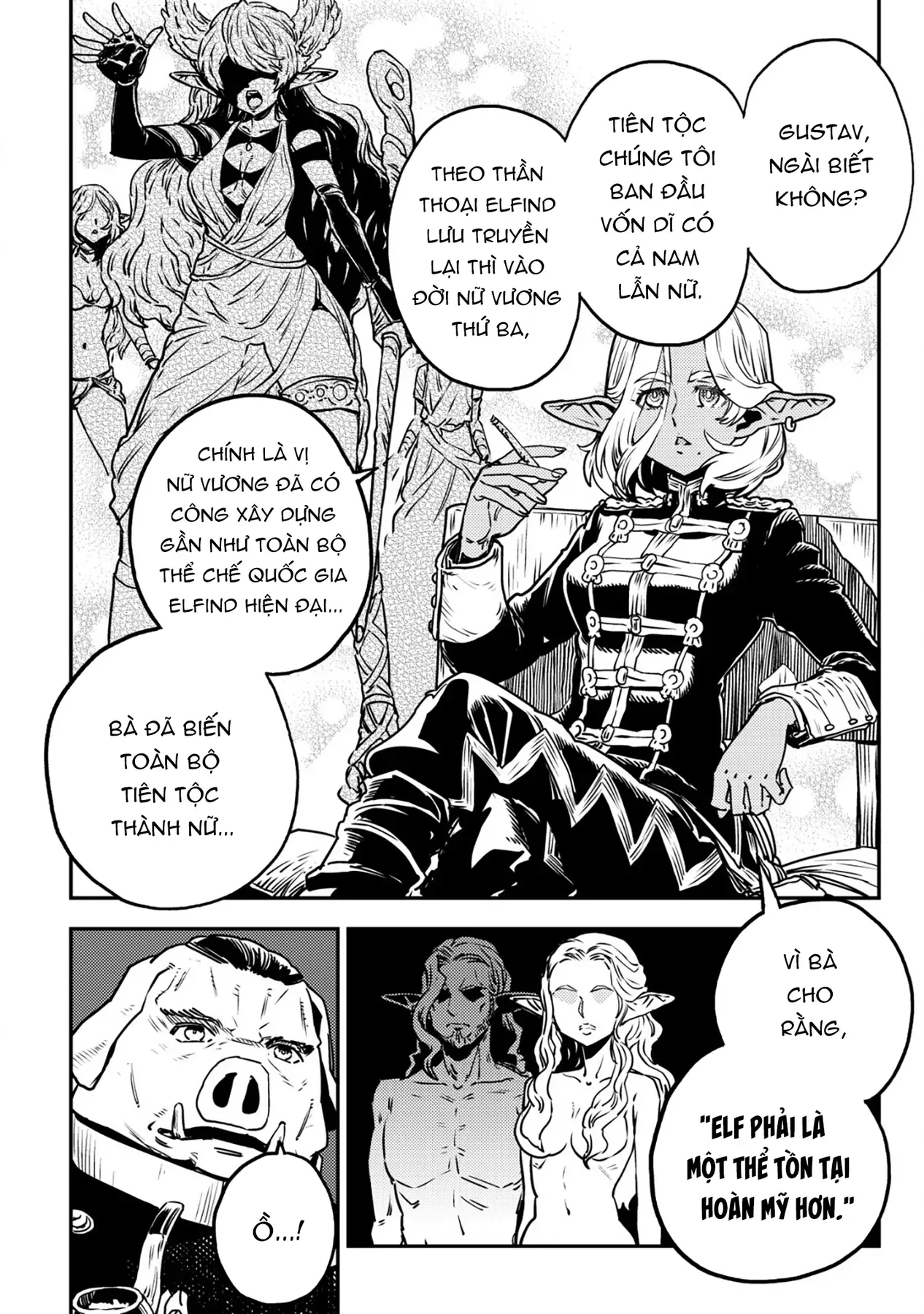 Biên Niên Sử Vương Quốc Orcsen - Vương Quốc Orc Mọi Rợ Đã Thiêu Rụi Vùng Đất Tiên Tộc Hiền Hòa Như Thế Nào? Chapter 8 - 39