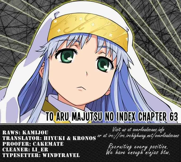 Toaru Majutsu No Index Chapter 63 - 25