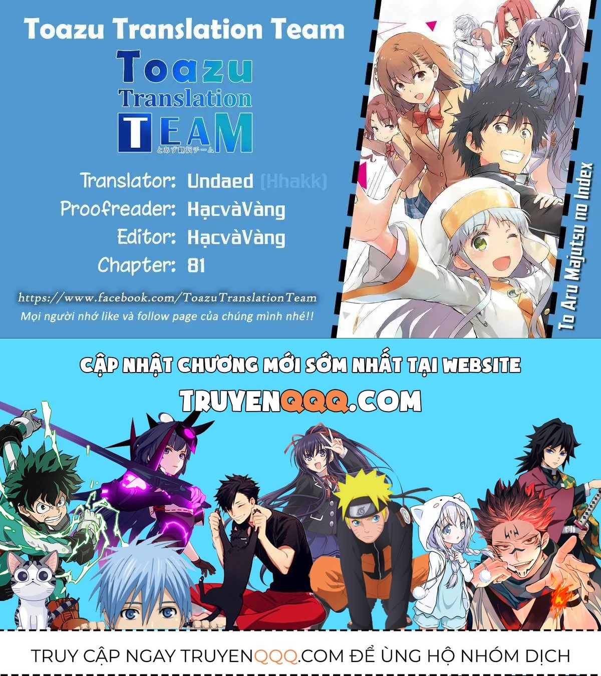 Toaru Majutsu No Index Chapter 81 - 16