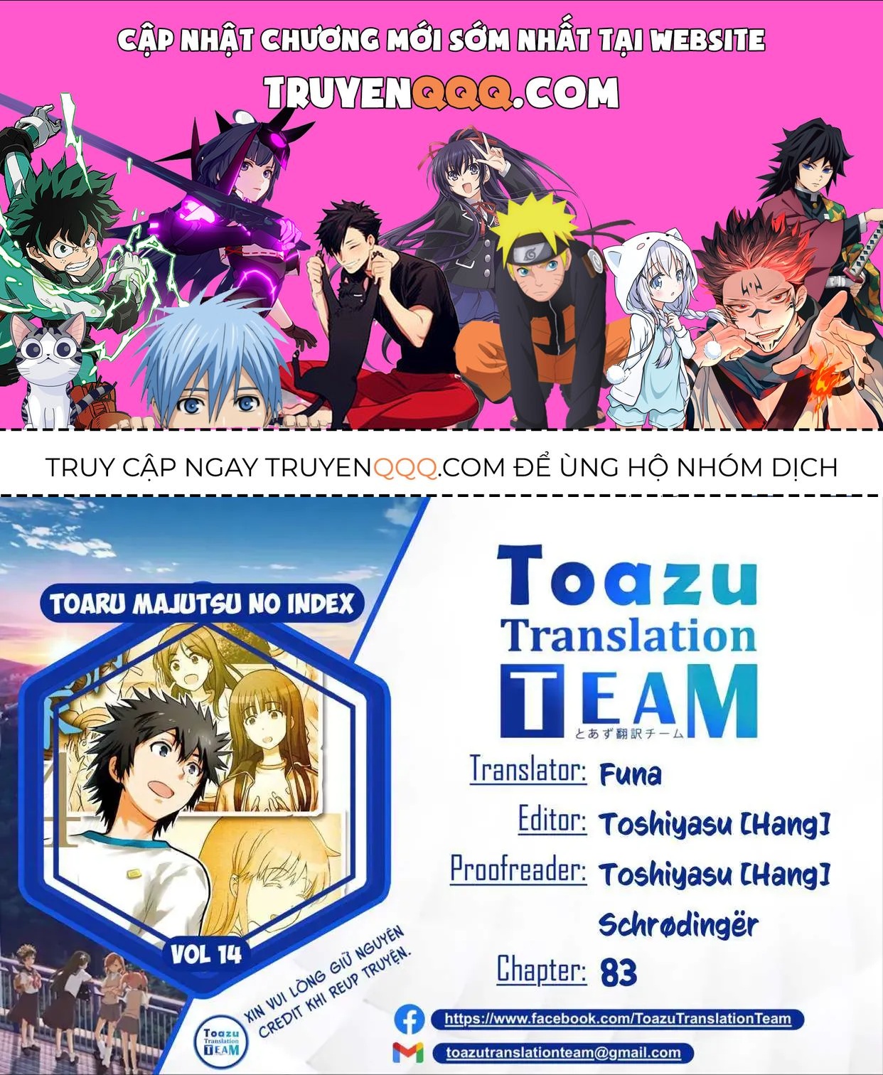 Toaru Majutsu No Index Chapter 83 - 1