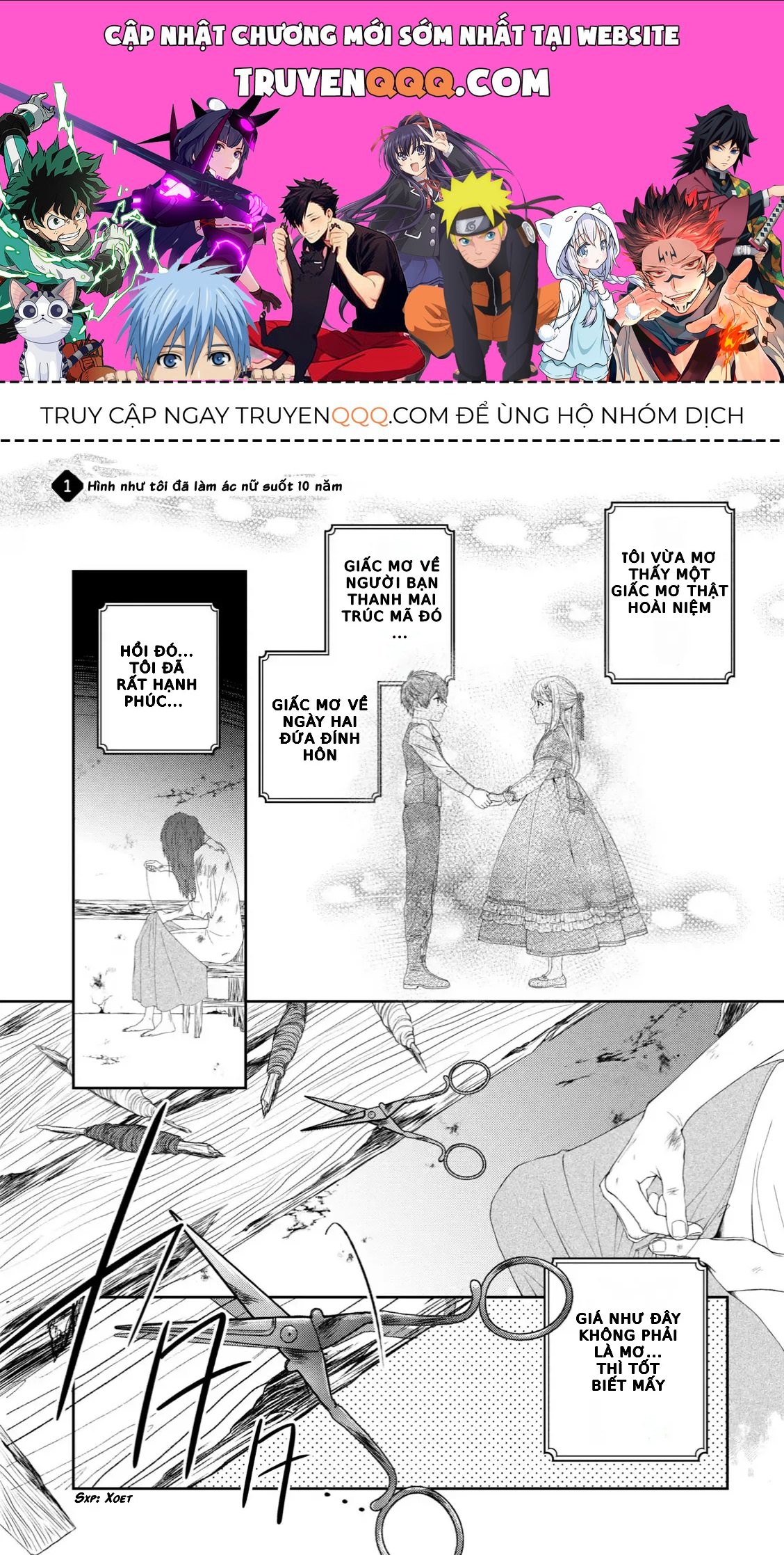 10 Năm Bị Chiếm Xác: Nàng Ác Nữ Và Sự Hối Hận Của Ngài Hiệp Sĩ Chapter 1 - 1