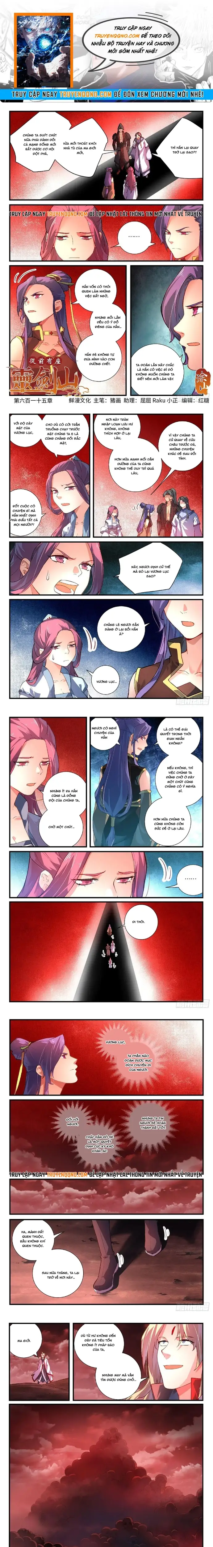 Tung Tiền Hữu Tọa Linh Kiếm Sơn Chapter 614 - 1