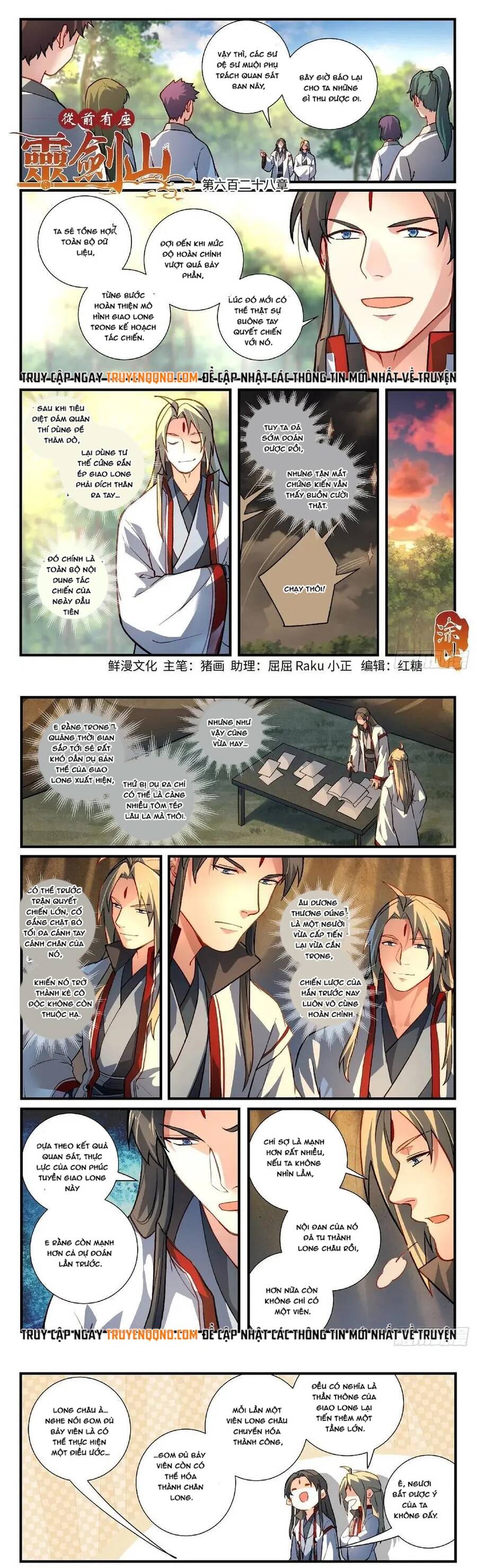 Tung Tiền Hữu Tọa Linh Kiếm Sơn Chapter 627 - 2