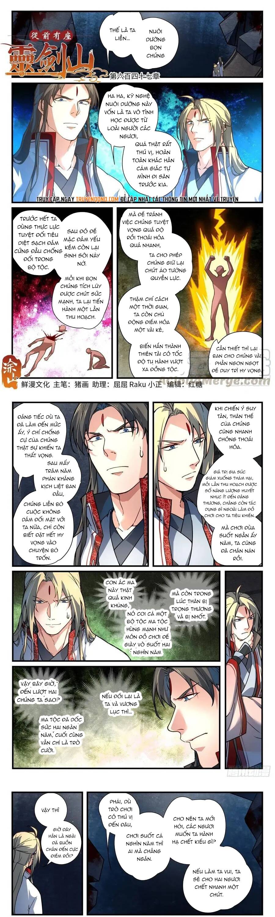 Tung Tiền Hữu Tọa Linh Kiếm Sơn Chapter 646 - 2