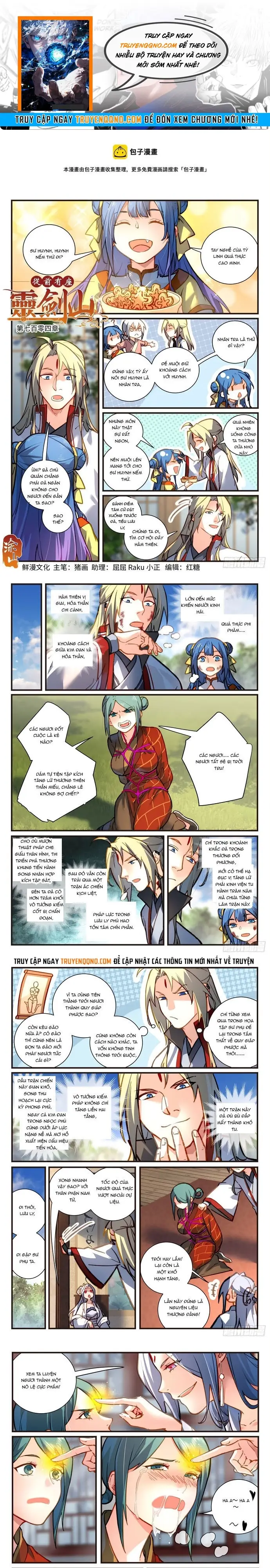 Tung Tiền Hữu Tọa Linh Kiếm Sơn Chapter 704 - 1