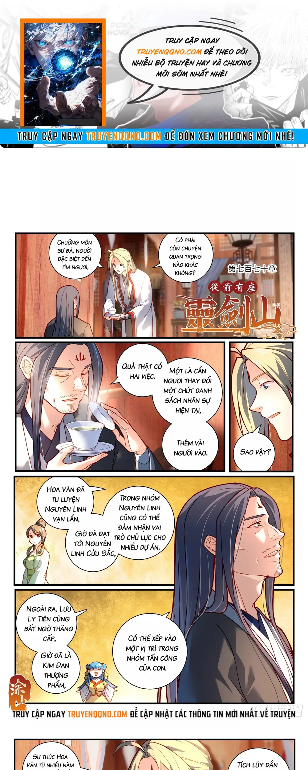 Tung Tiền Hữu Tọa Linh Kiếm Sơn Chapter 769 - 1