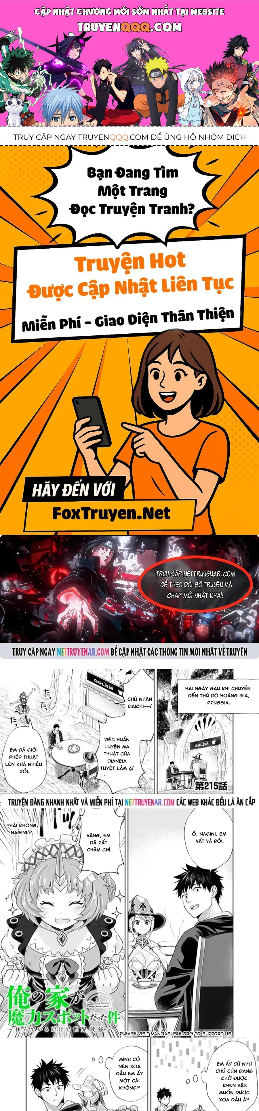 Ore No Ie Ga Maryoku Spot Datta Ken: Sundeiru Dake De Sekai Saikyou Chapter 215 - 1