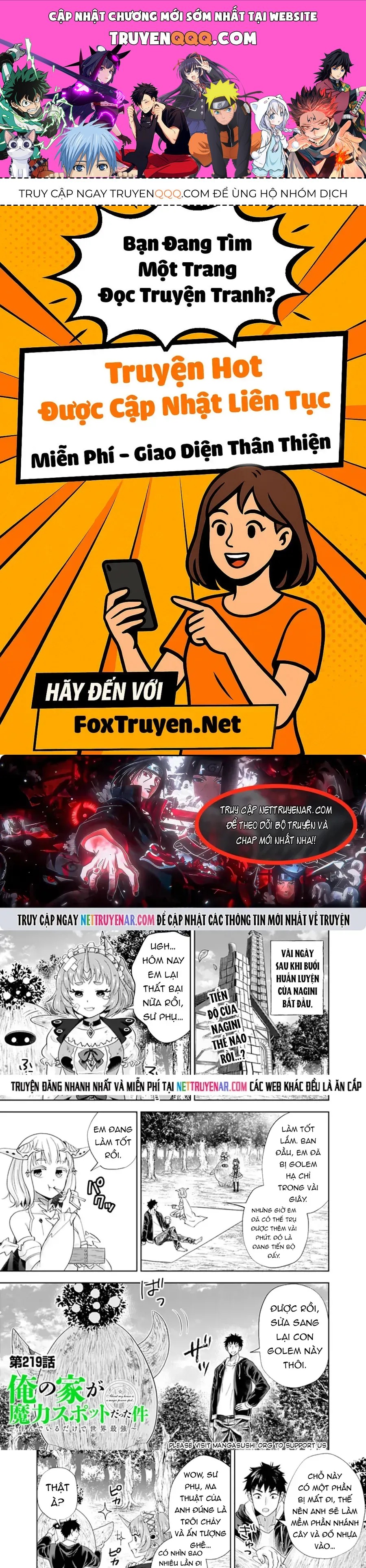 Ore No Ie Ga Maryoku Spot Datta Ken: Sundeiru Dake De Sekai Saikyou Chapter 219 - 1