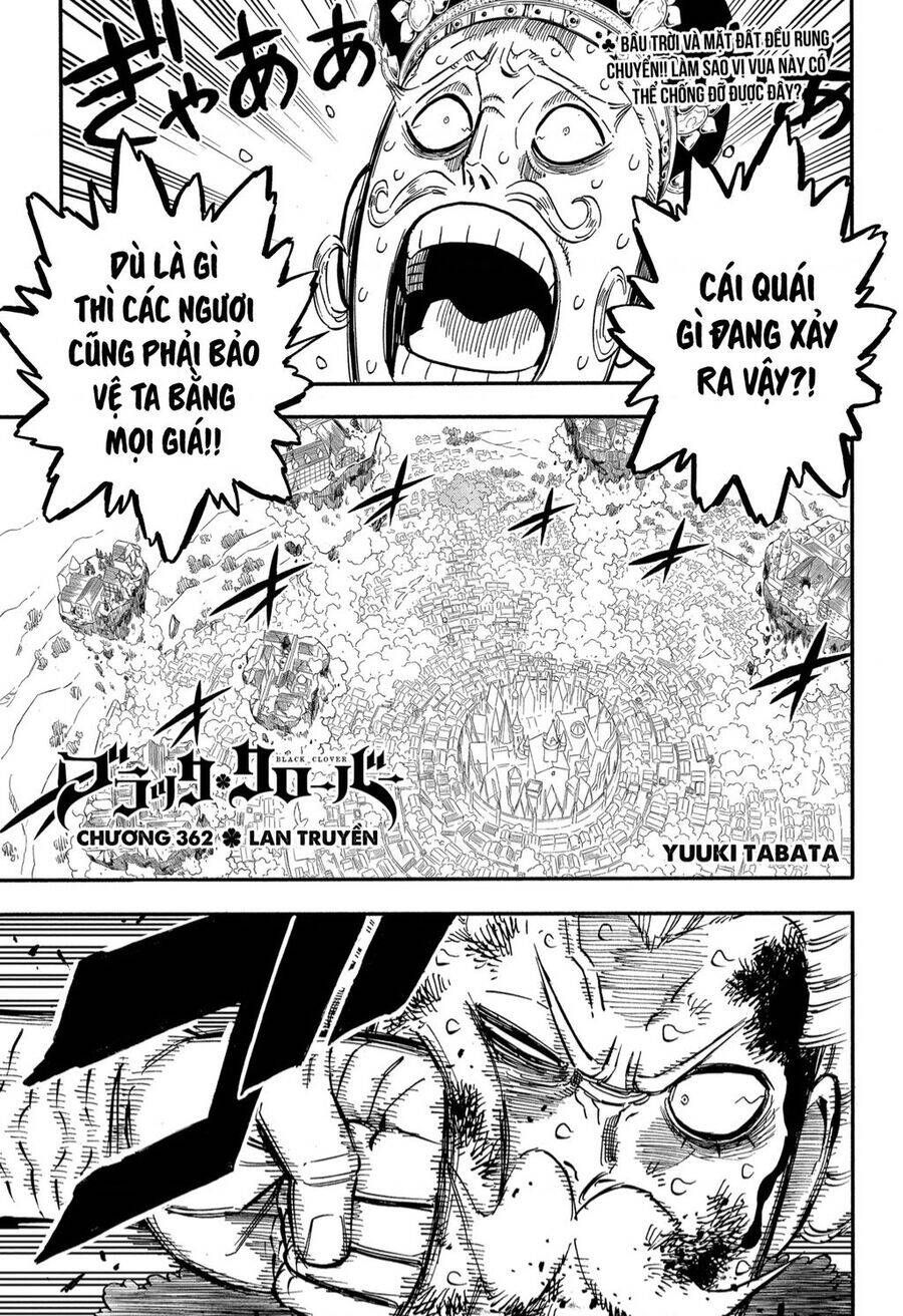 Black Clover - Thế Giới Phép Thuật Chapter 362.1 - 2