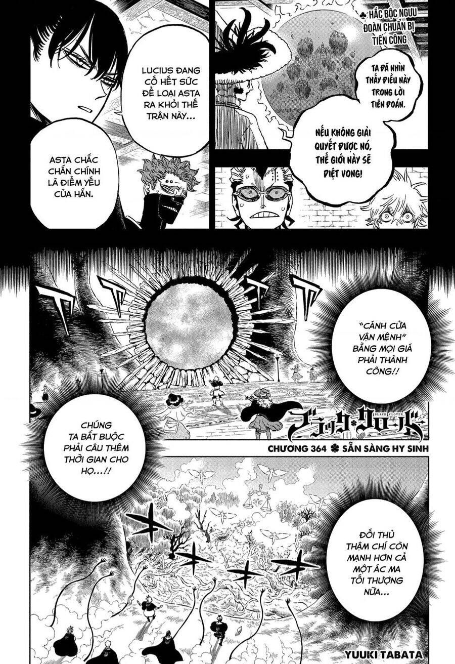 Black Clover - Thế Giới Phép Thuật Chapter 364.1 - 2