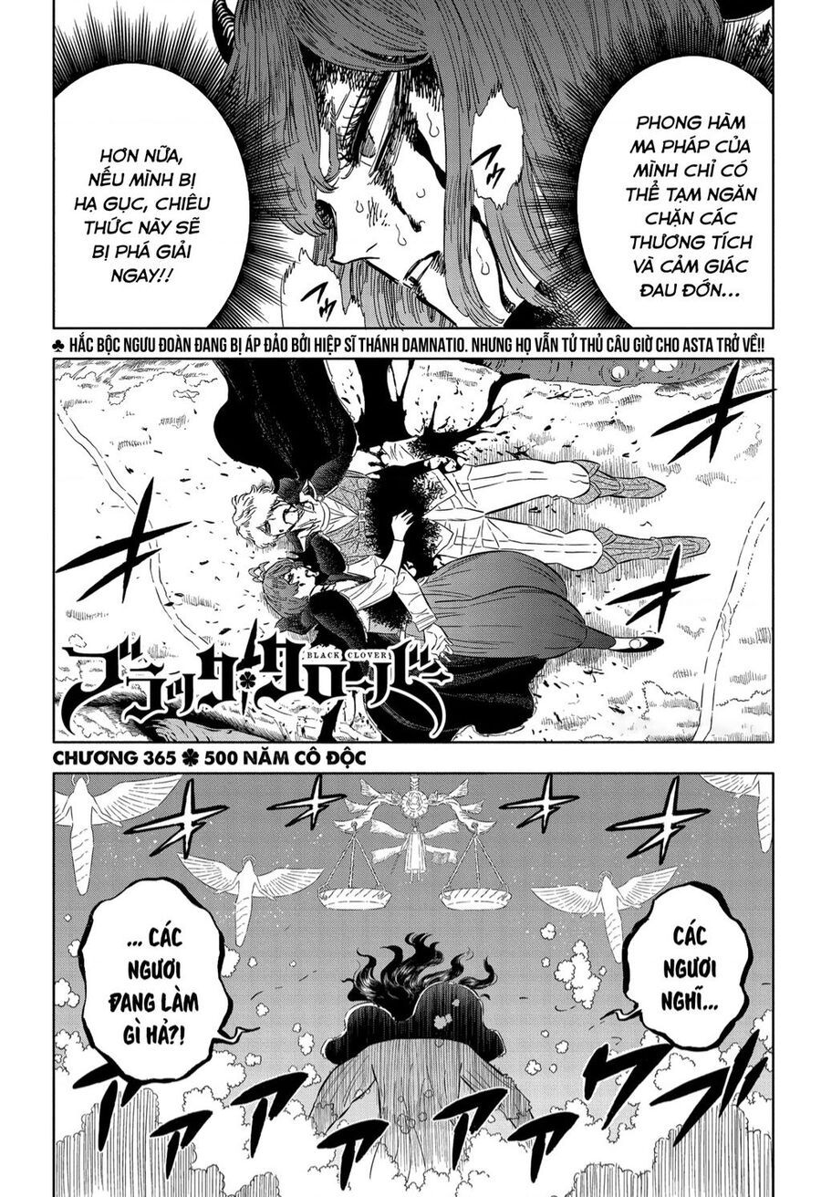 Black Clover - Thế Giới Phép Thuật Chapter 365.1 - 2