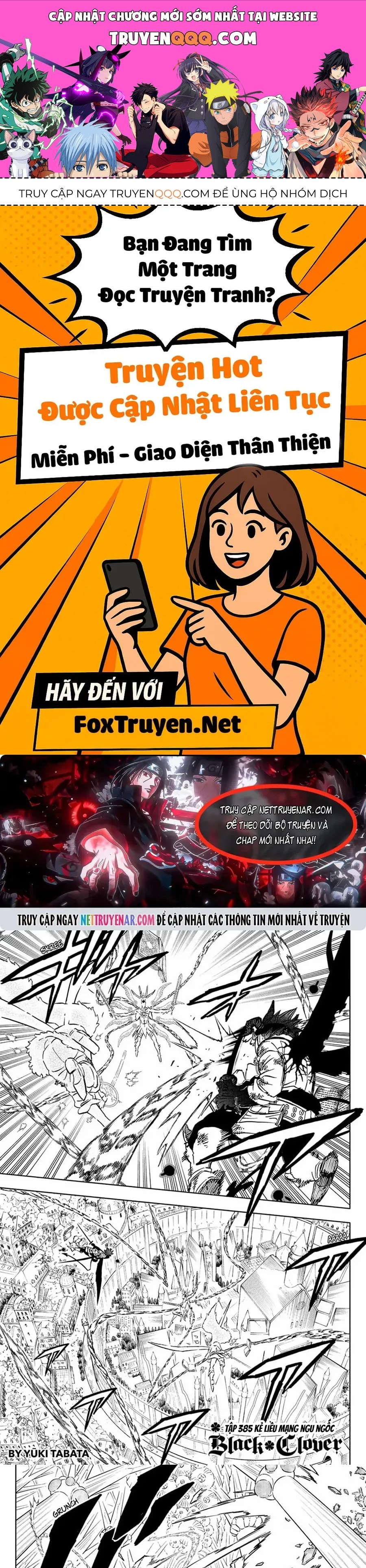 Black Clover - Thế Giới Phép Thuật Chapter 385 - 1