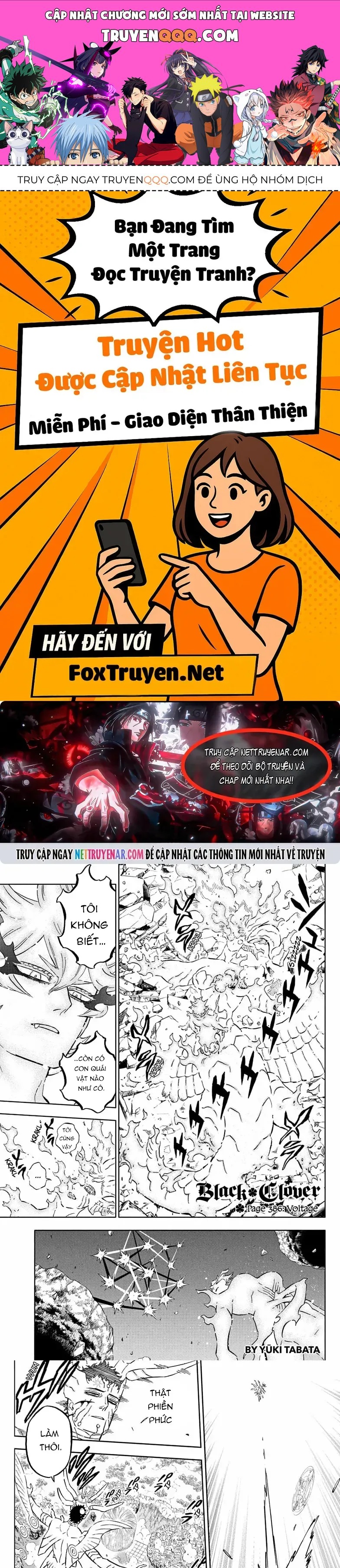 Black Clover - Thế Giới Phép Thuật Chapter 386 - 1