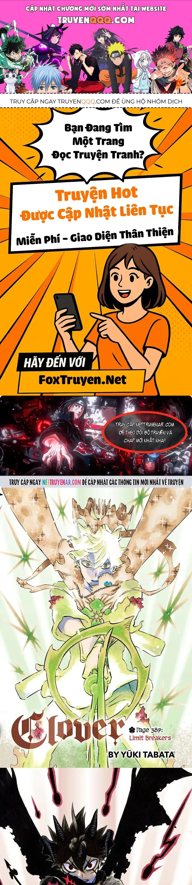 Black Clover - Thế Giới Phép Thuật Chapter 387 - 1