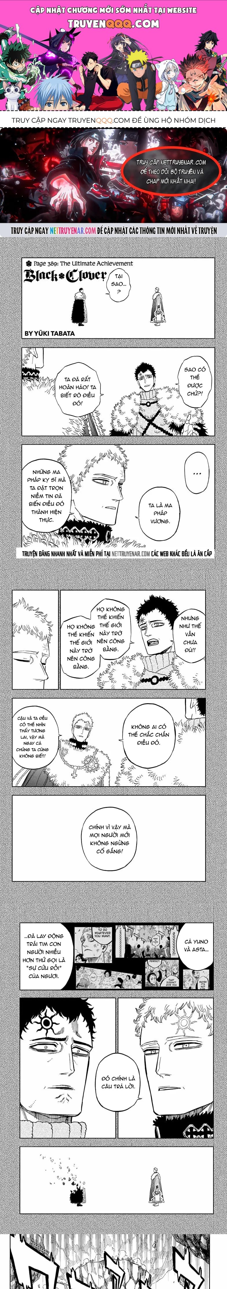 Black Clover - Thế Giới Phép Thuật Chapter 389 - 1