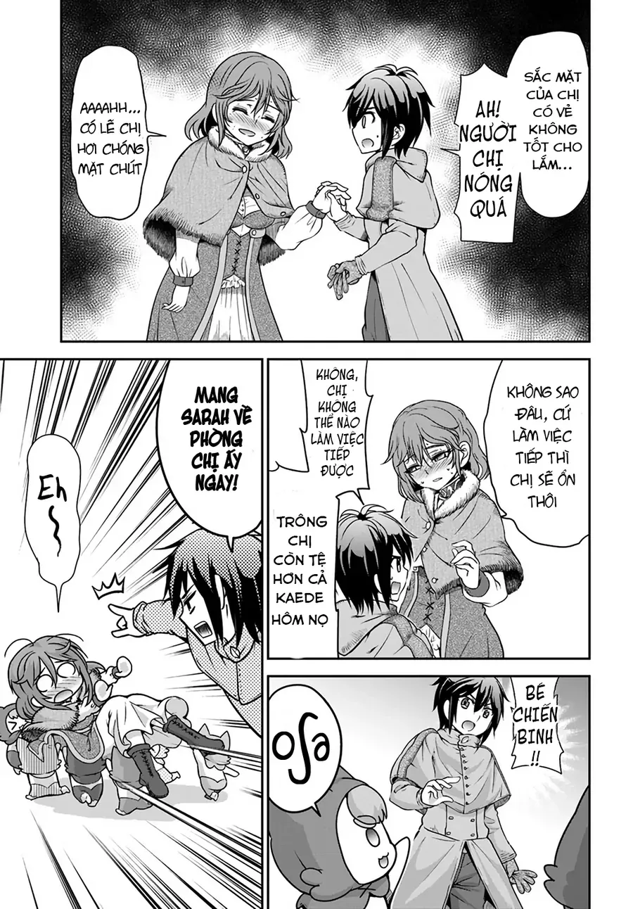 Tenohira Kaitaku Mura De Isekai Kenkokuki: Fueteku Yome-Tachi To Nonbiri Mujintou Life Chapter 23.5 - 17