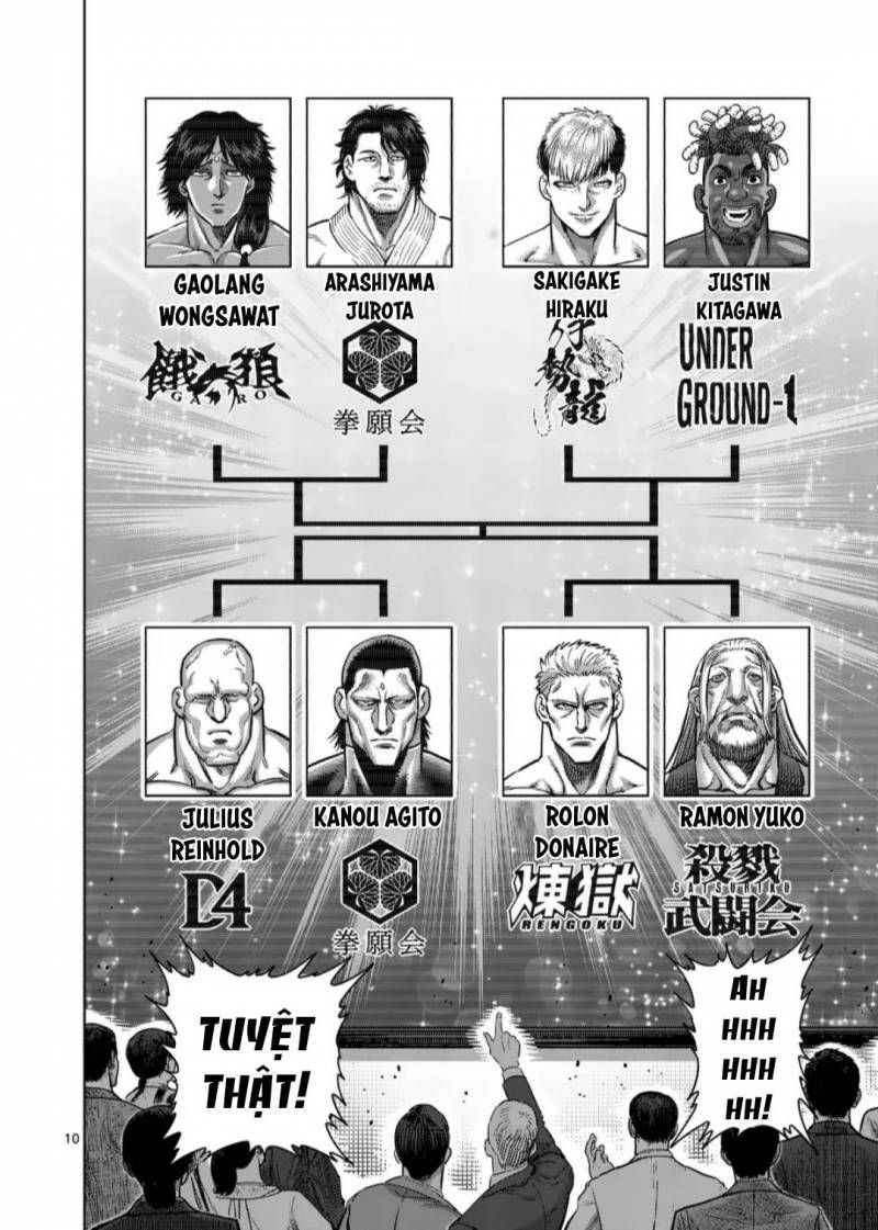 Kengan Ashura Phần 2 Chapter 259.1 - 10