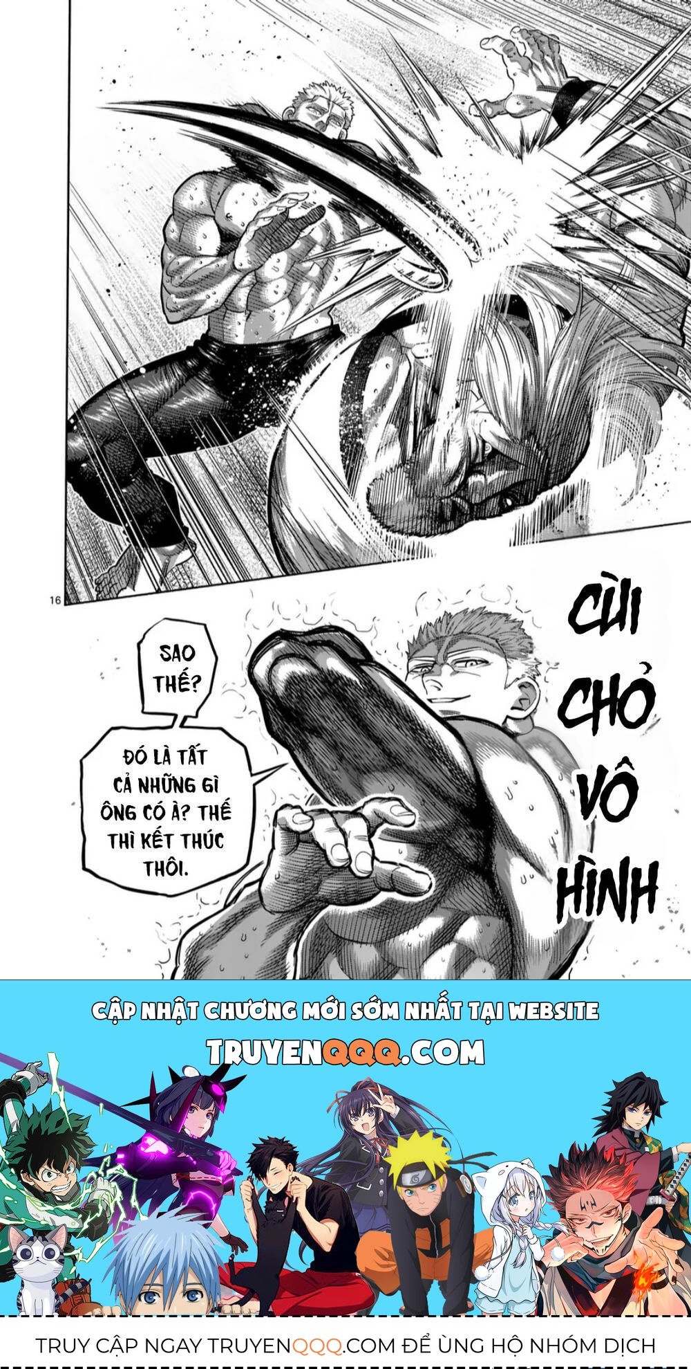 Kengan Ashura Phần 2 Chapter 273.2 - 16