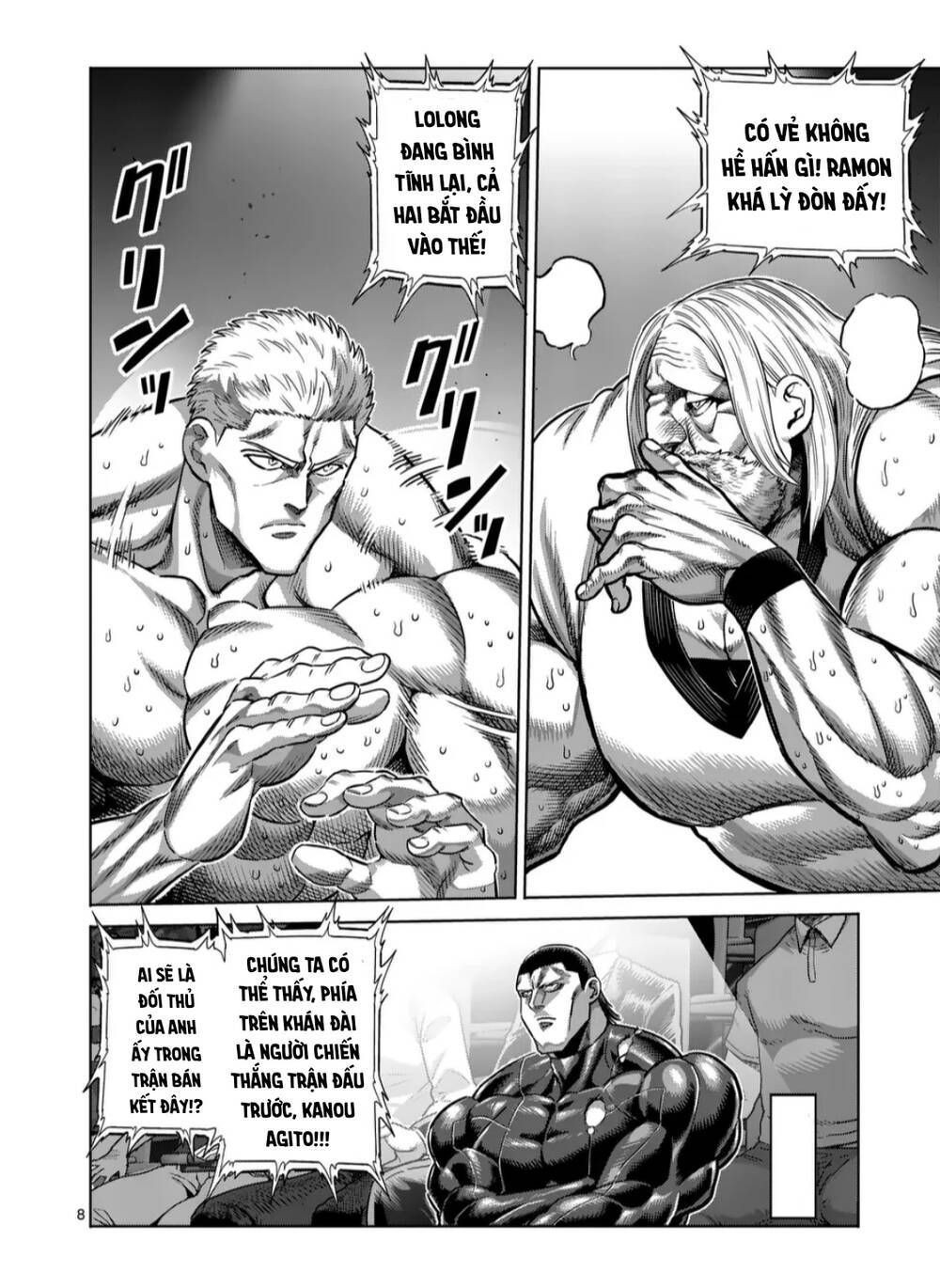 Kengan Ashura Phần 2 Chapter 273.2 - 8