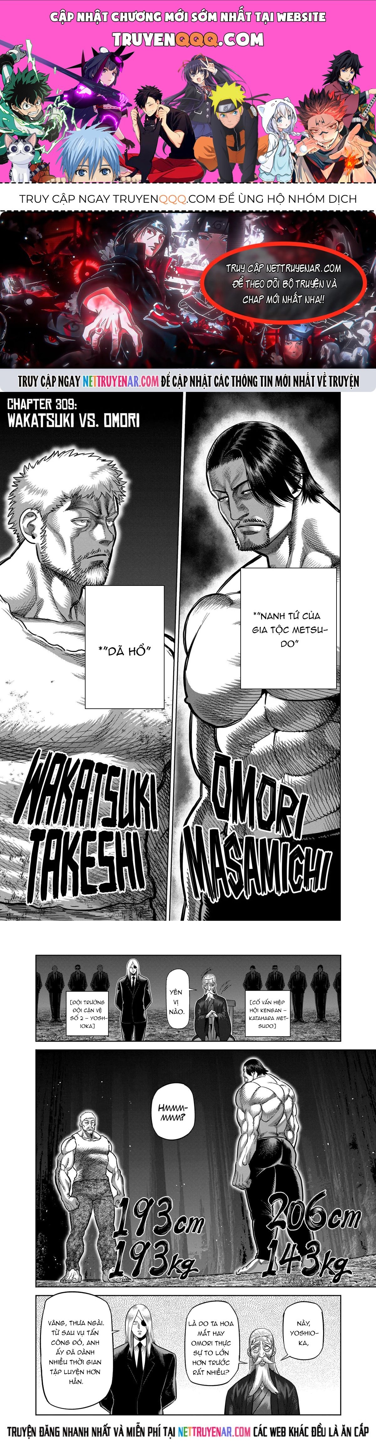 Kengan Ashura Phần 2 Chapter 309 - 1